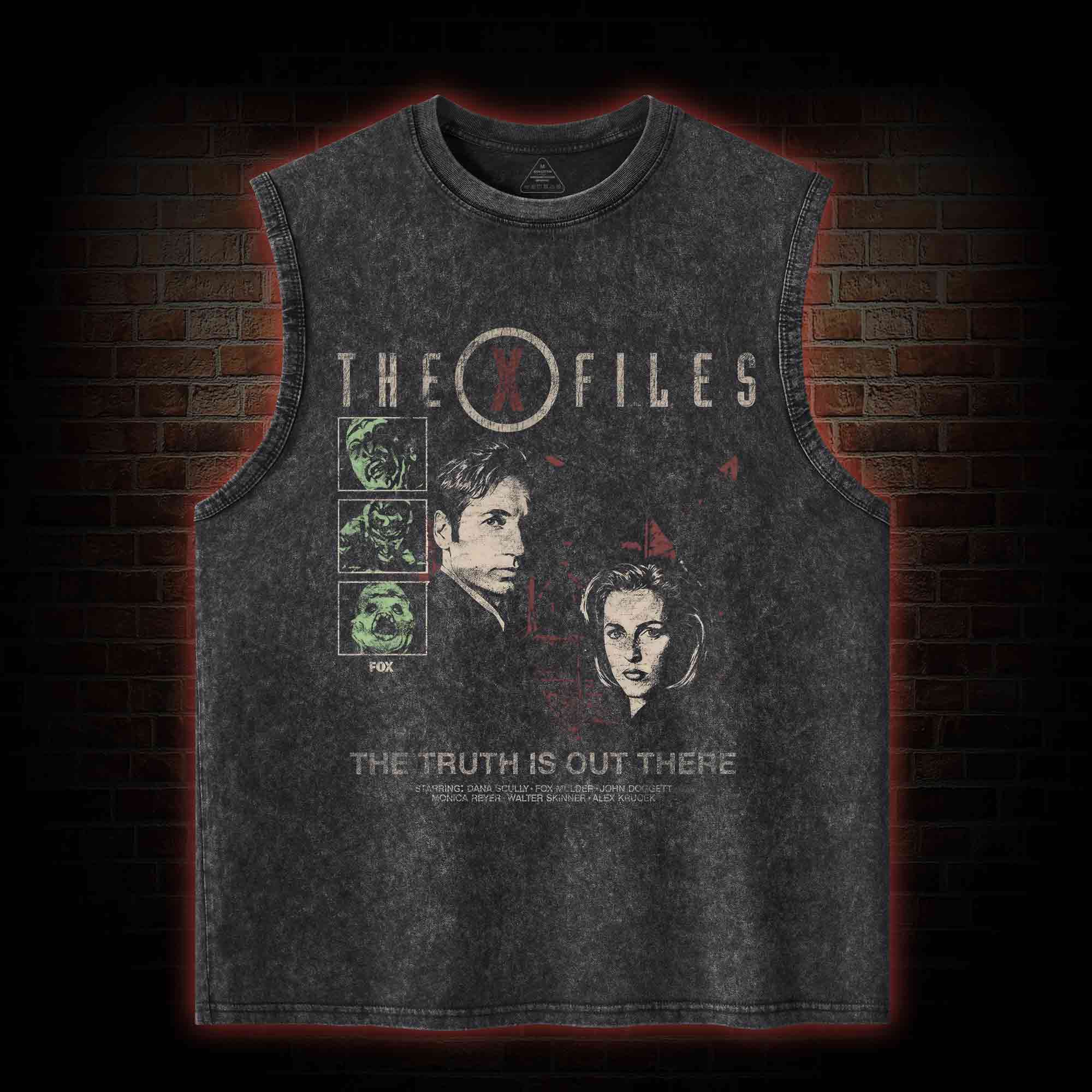 The Truth is Out There Washed Tank Top