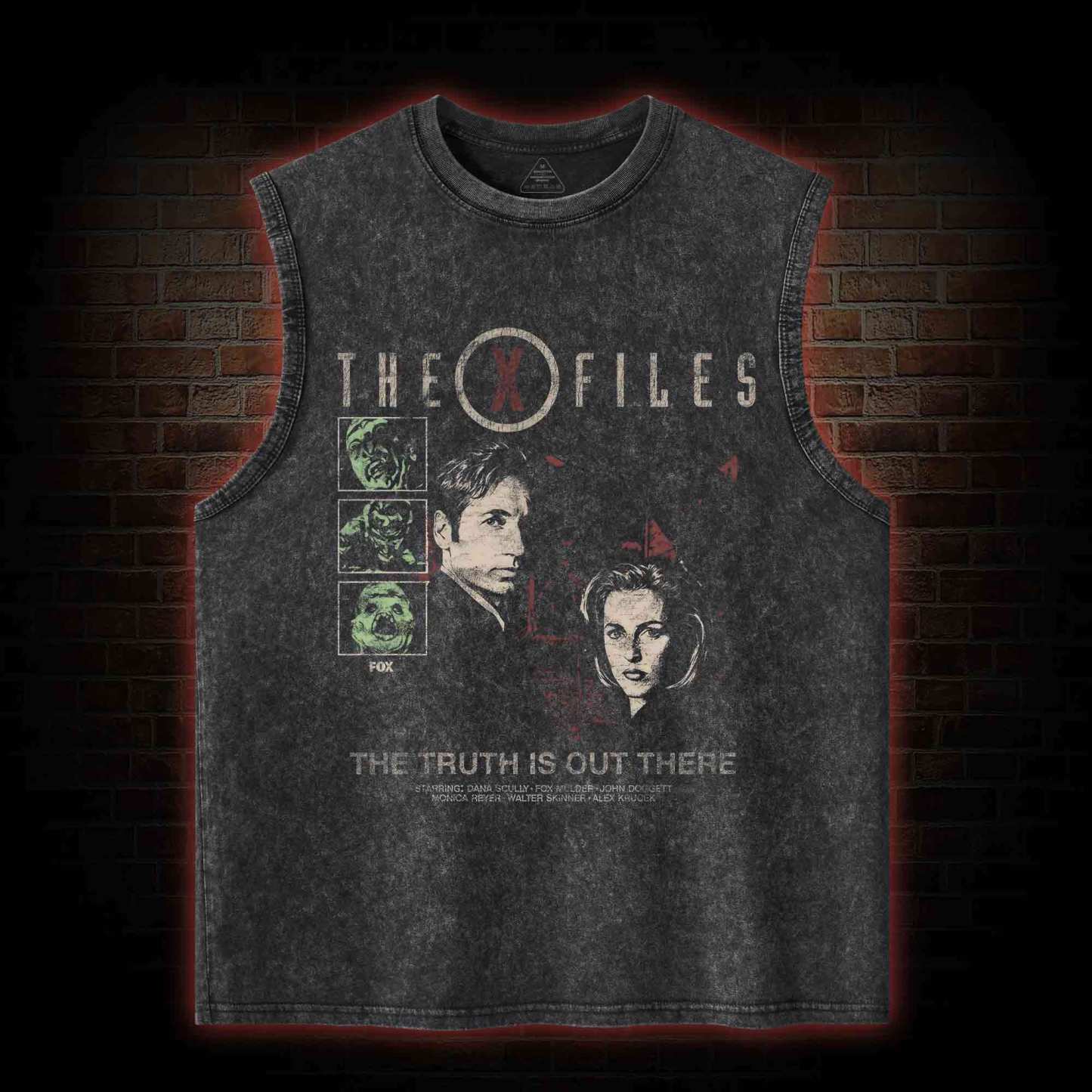 The Truth is Out There Washed Tank Top