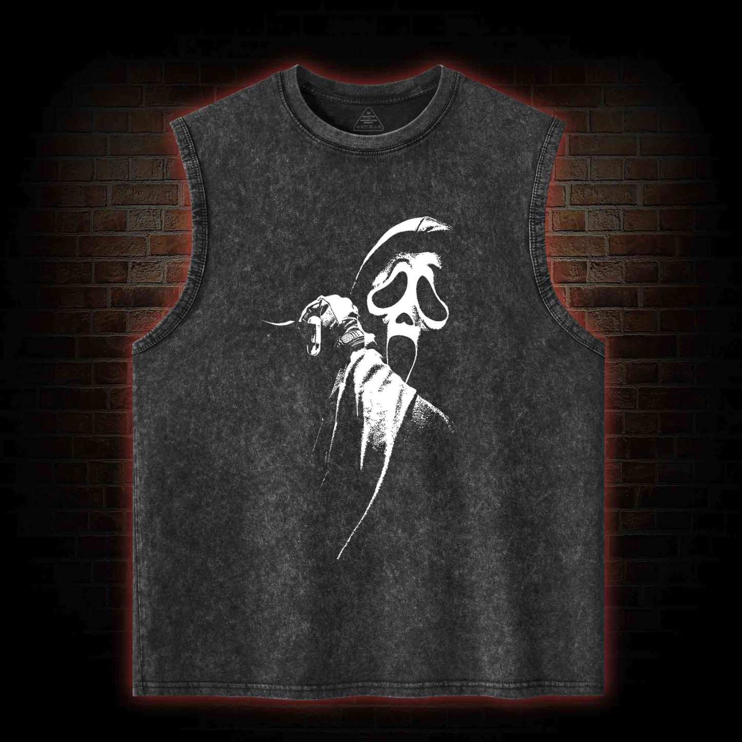 What's Your Favorite Scary Movie Washed Tank Top