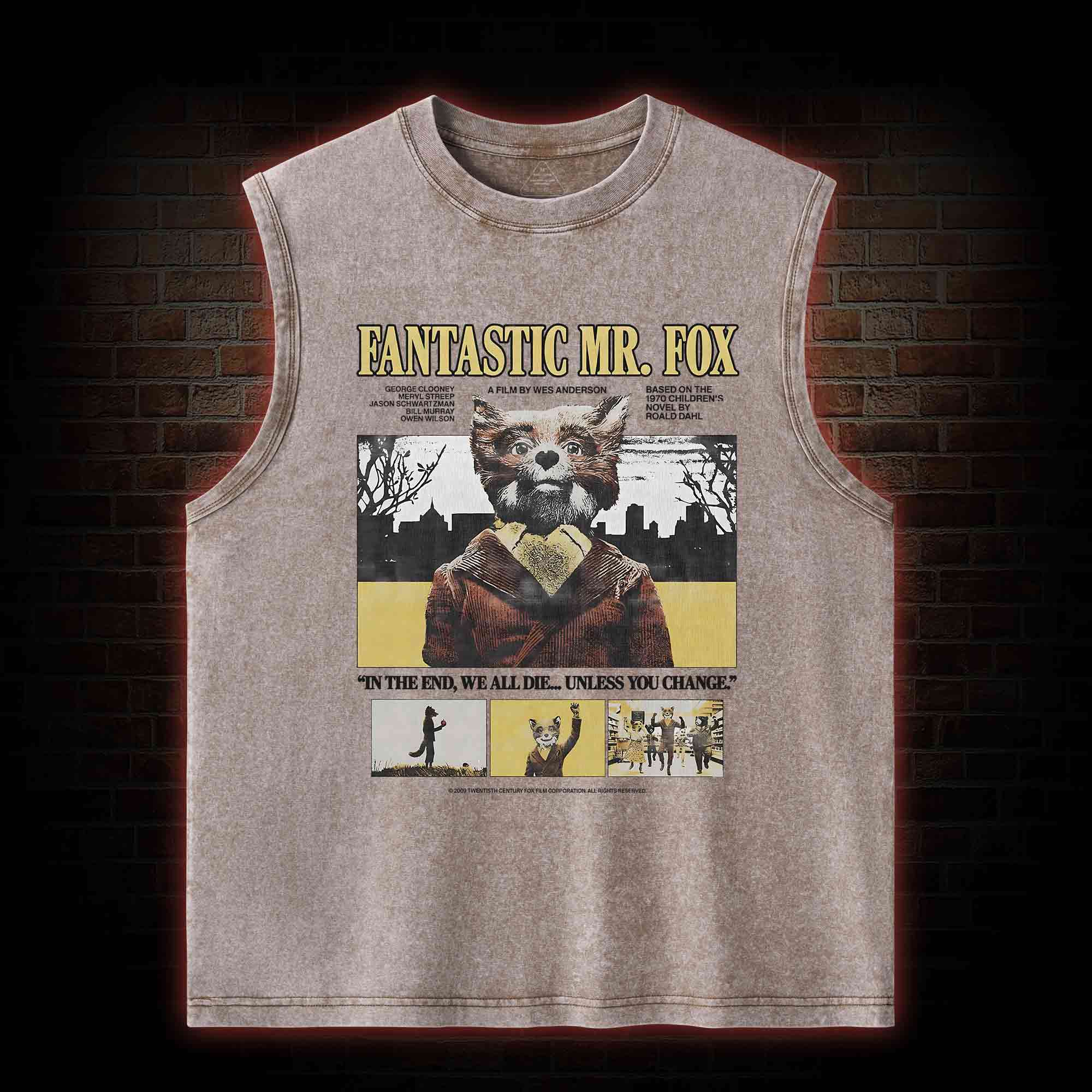 I'm a Wild Animal T-shirt Washed Tank Top