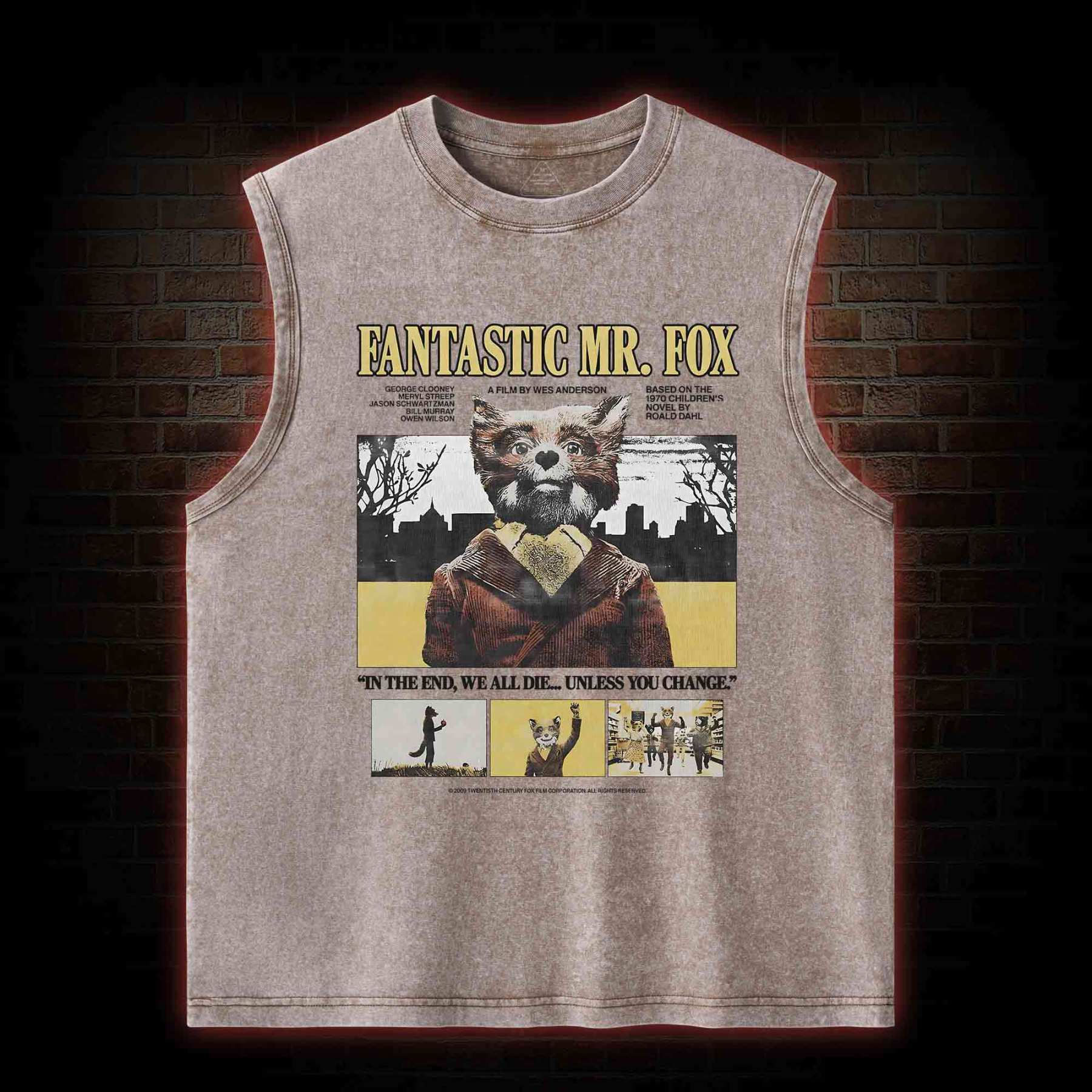I'm a Wild Animal T-shirt Washed Tank Top