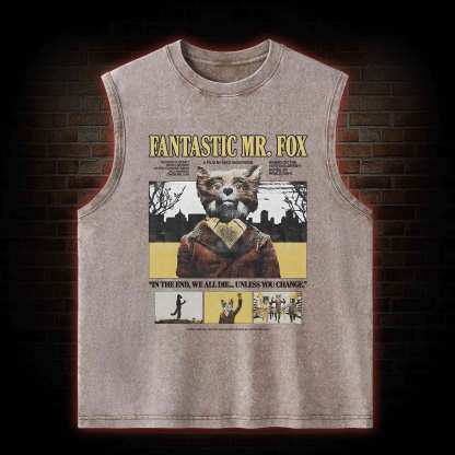 I'm a Wild Animal T-shirt Washed Tank Top