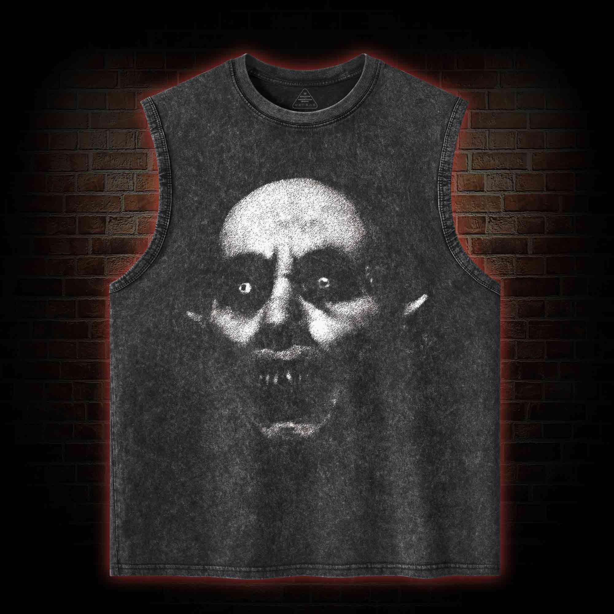 He Came from the Night of Death Washed Tank Top