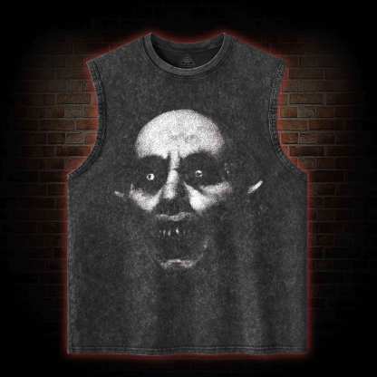 He Came from the Night of Death Washed Tank Top
