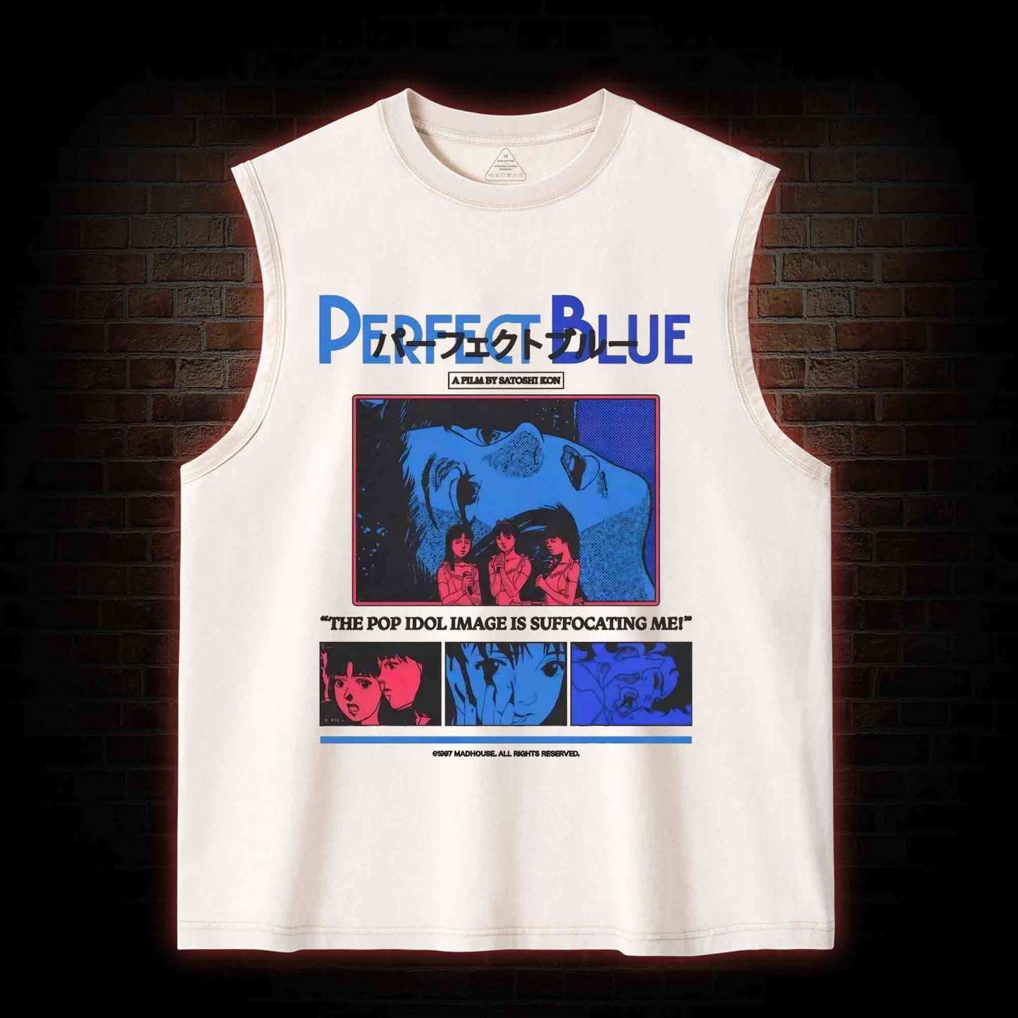 The Pop Idol Image is Suffocating Me Washed Tank Top