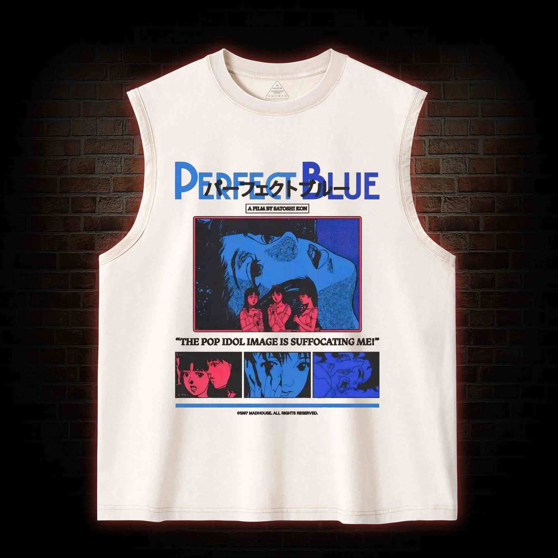 The Pop Idol Image is Suffocating Me Washed Tank Top