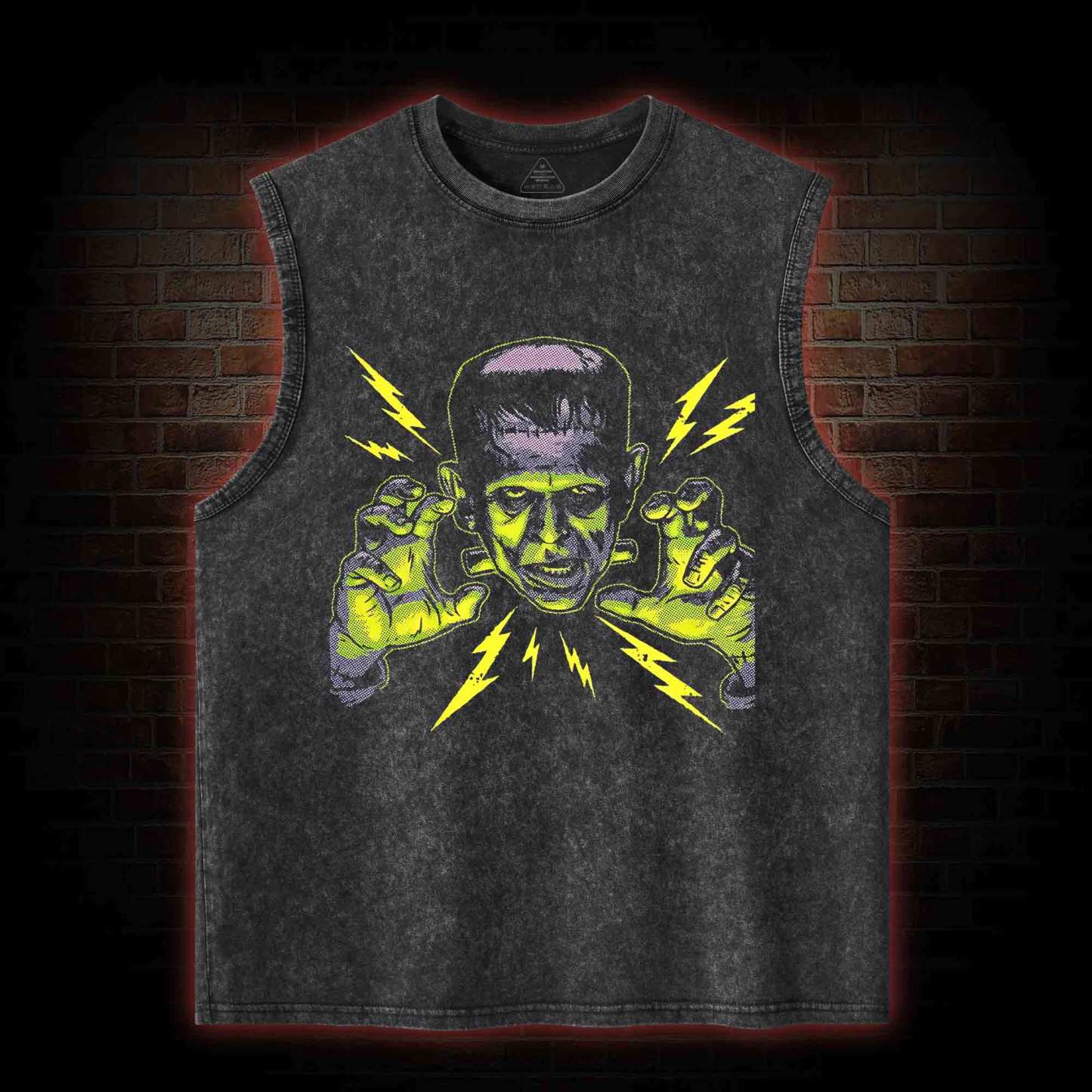 It's Alive It's Alive Washed Tank Top
