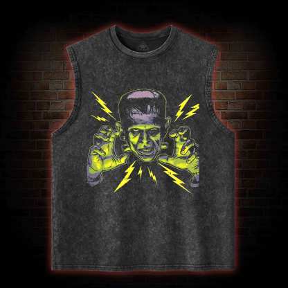 It's Alive It's Alive Washed Tank Top