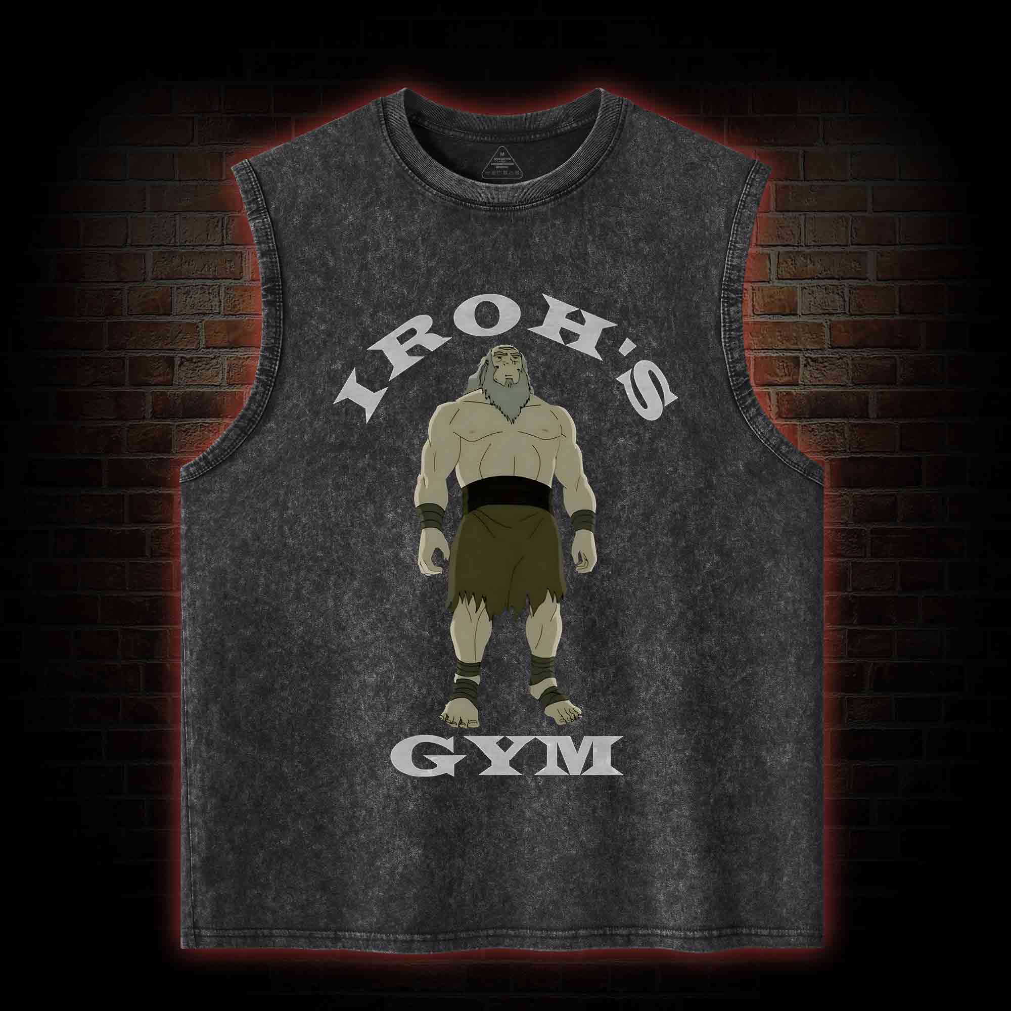 Iroh's Gym Washed Tank Top