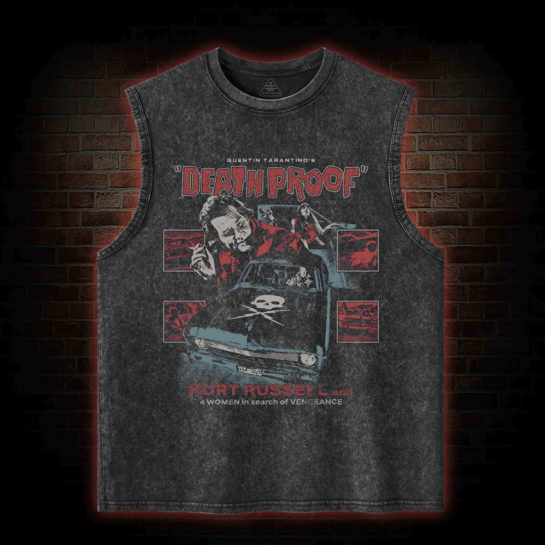 It's All about the Subtext Washed Tank Top