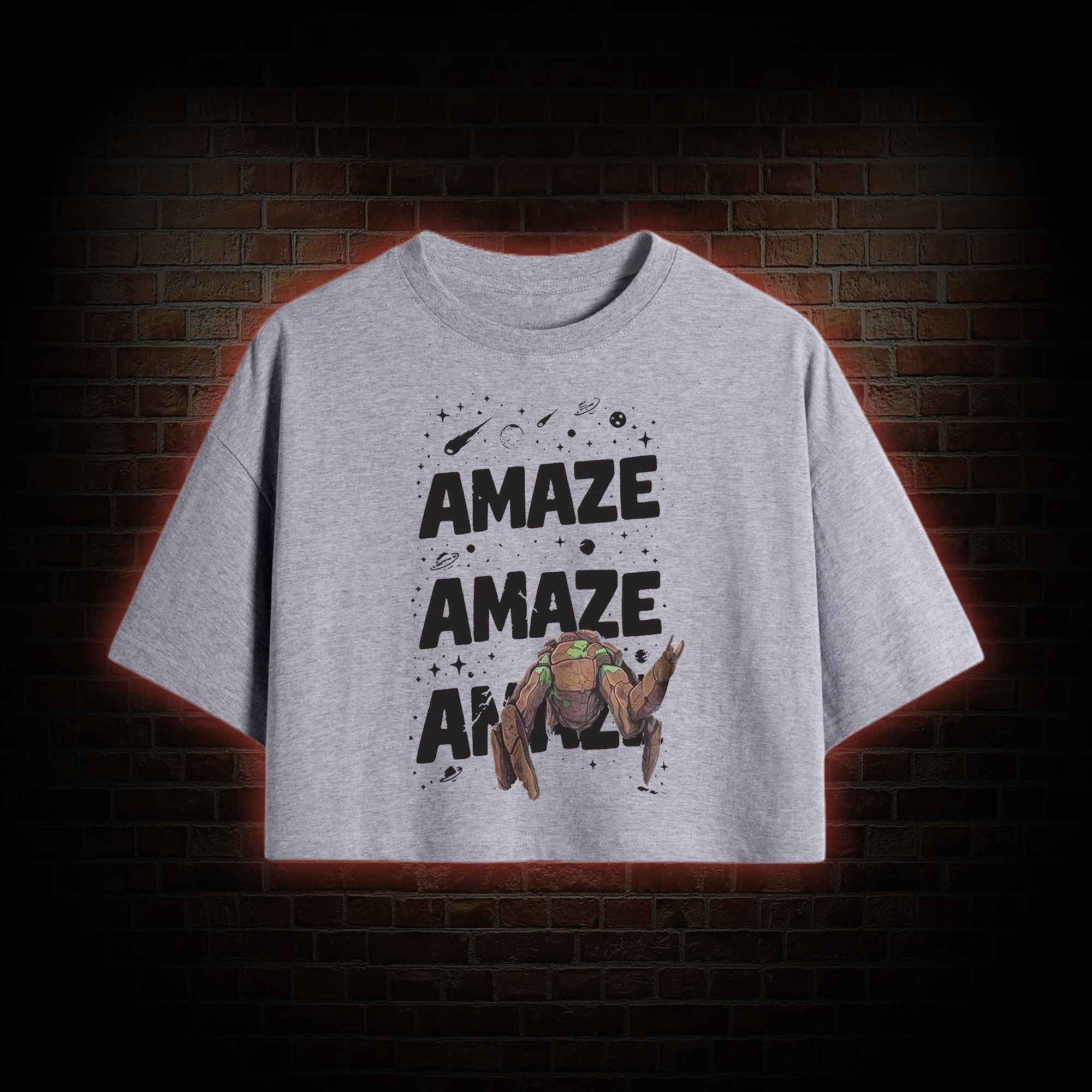 Amaze! Amaze! Amaze! Crop Top