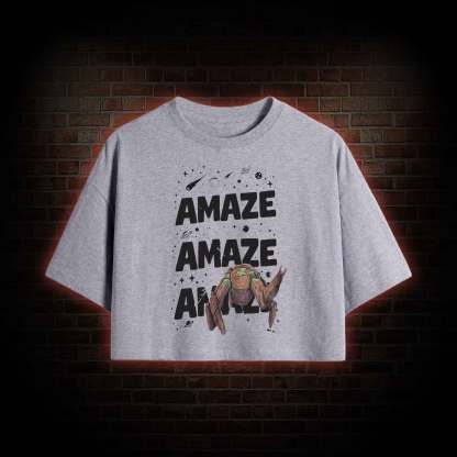 Amaze! Amaze! Amaze! Crop Top