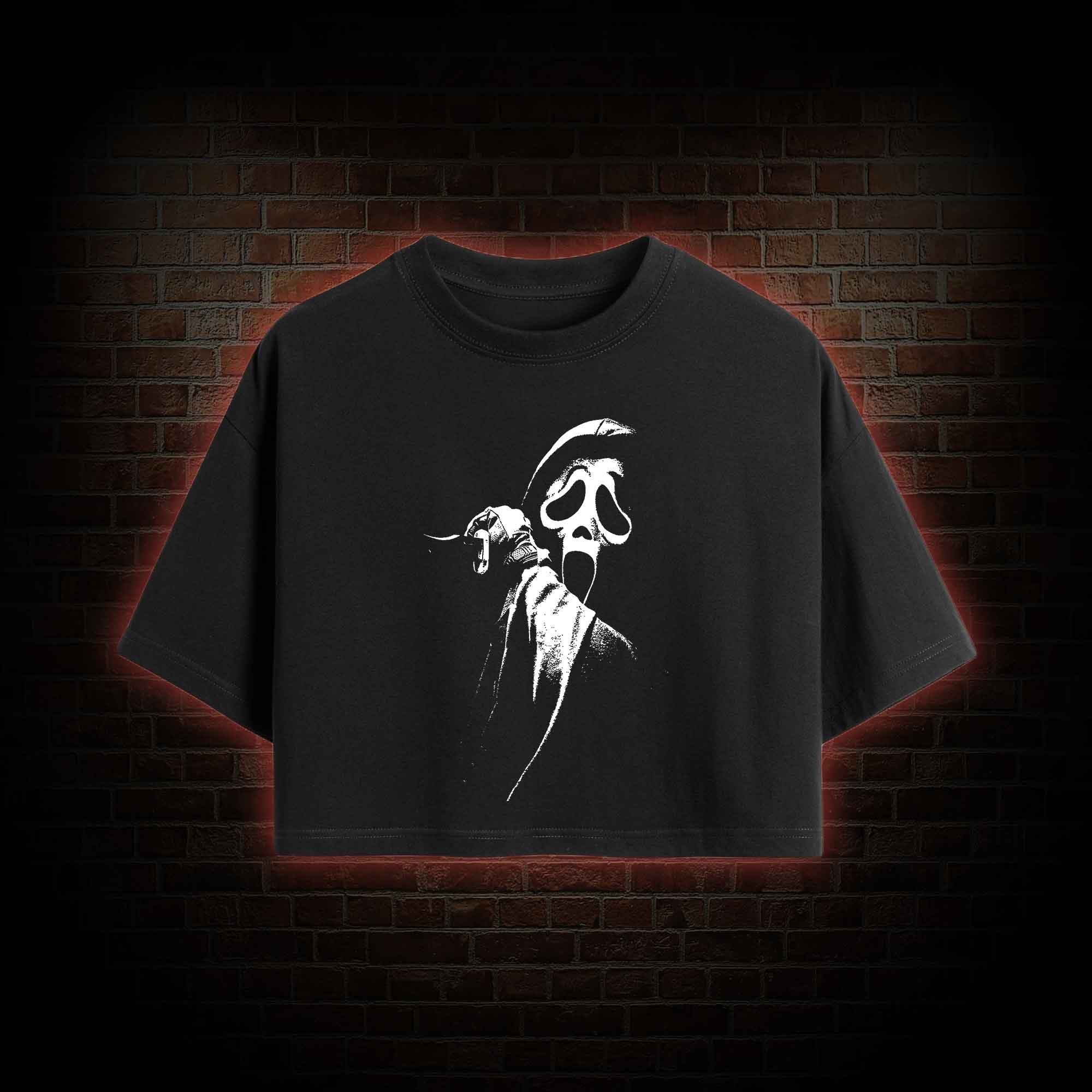 What's Your Favorite Scary Movie Crop Top