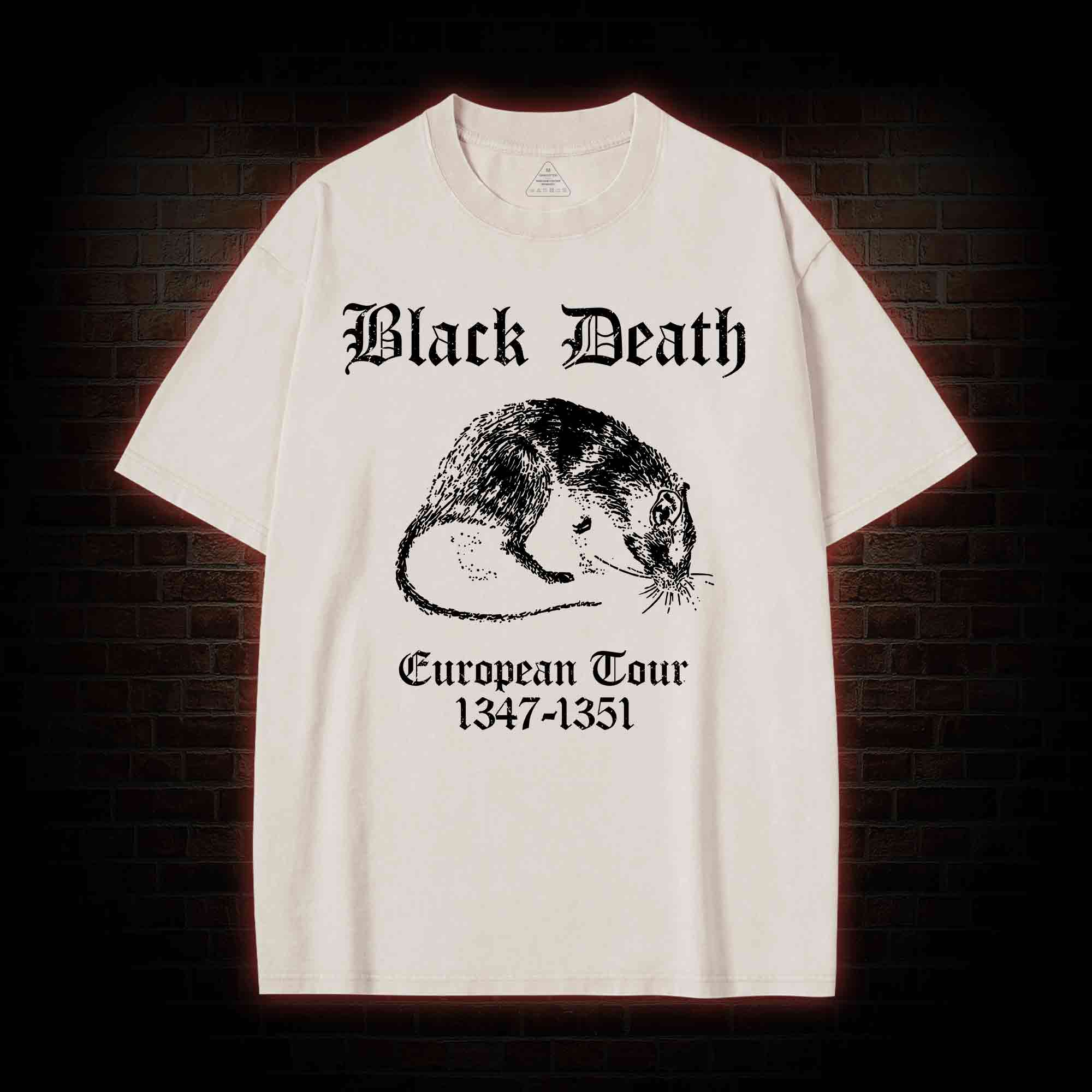 Black Death Washed T-shirt