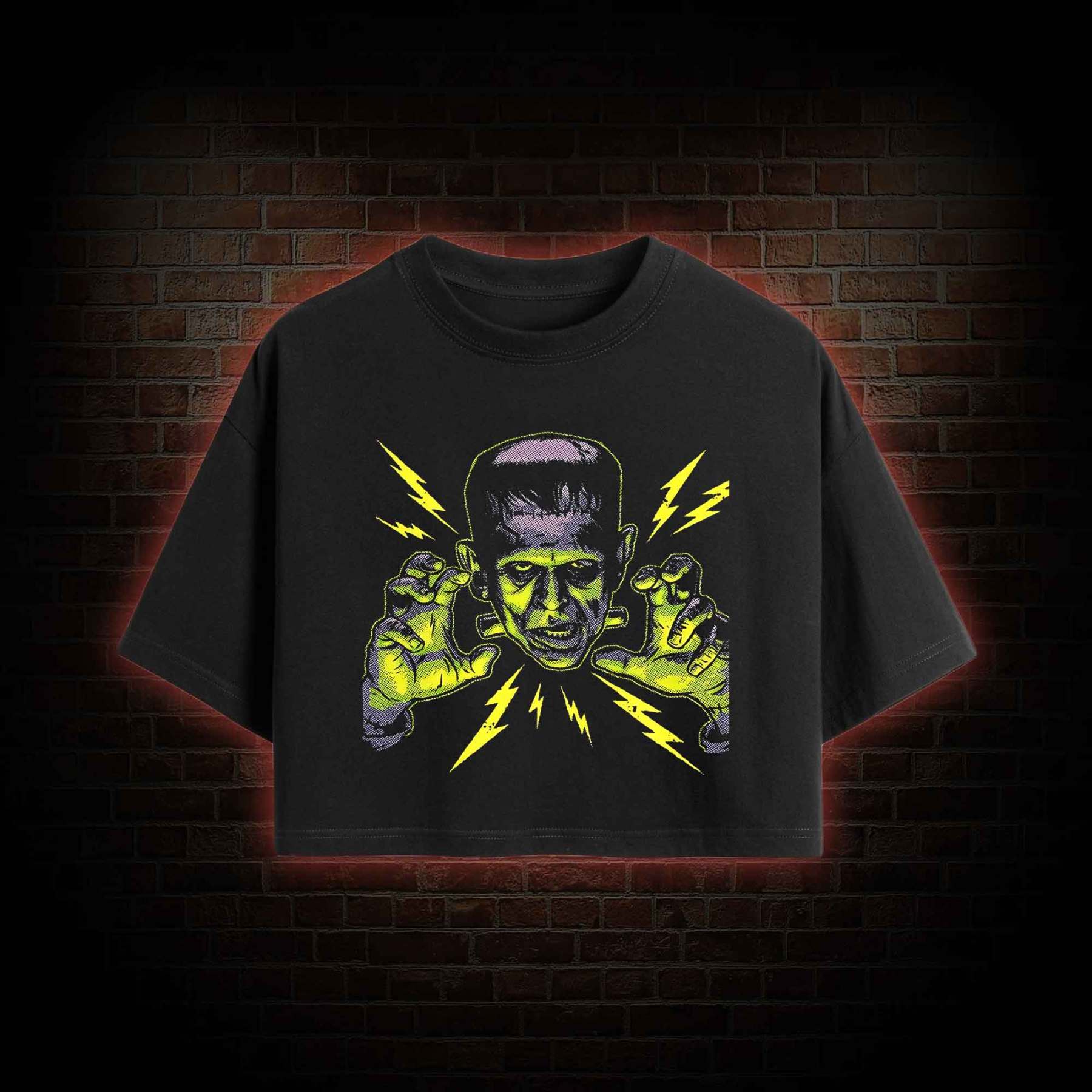 It's Alive It's Alive Crop Top