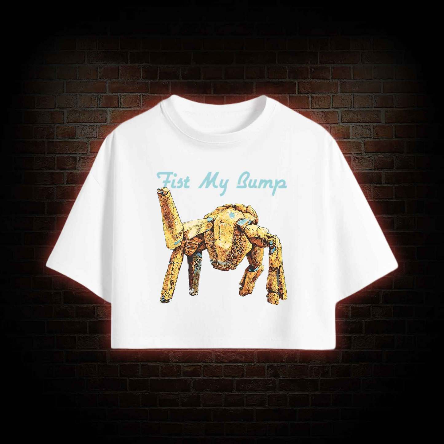 Fist My Bump Crop Top