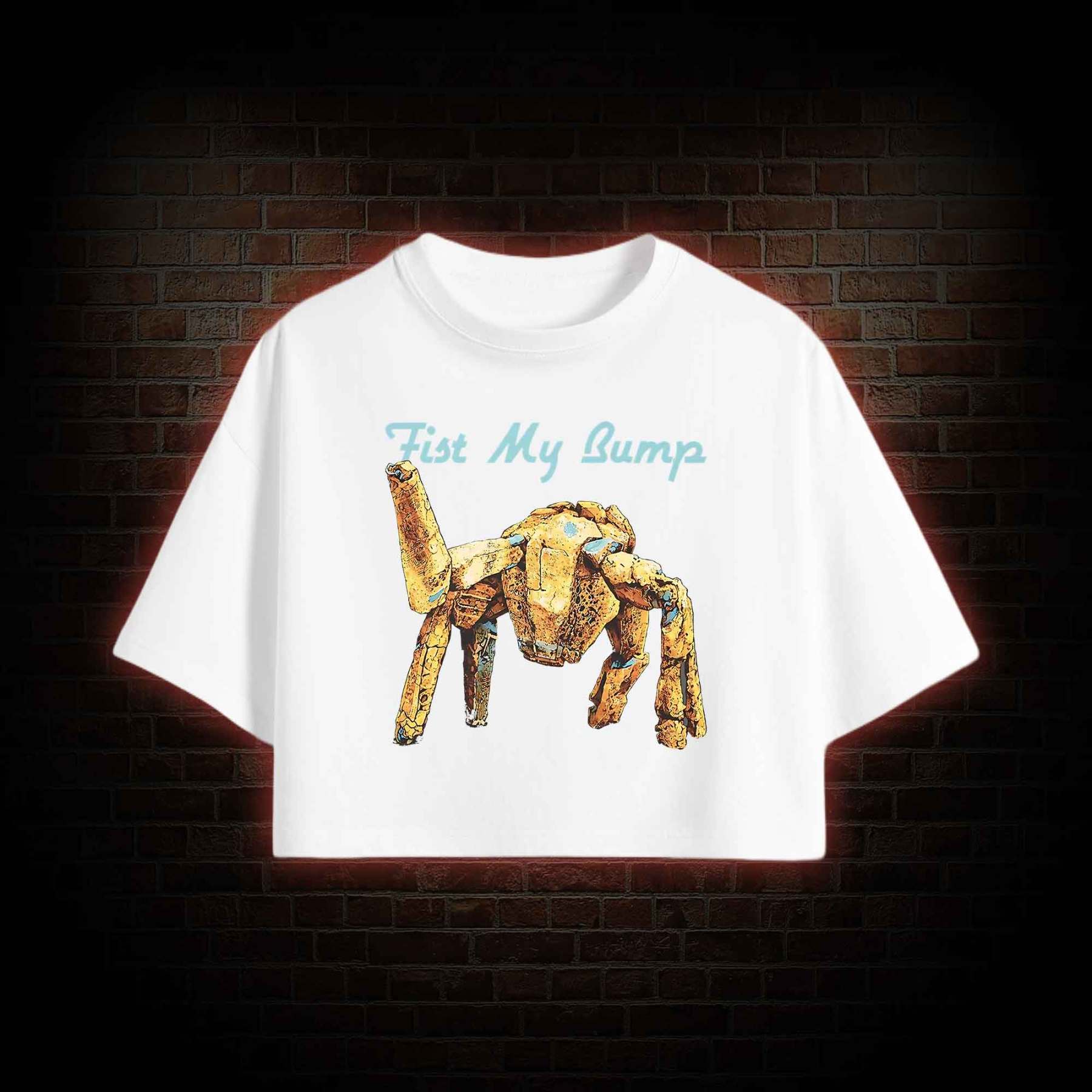 Fist My Bump Crop Top