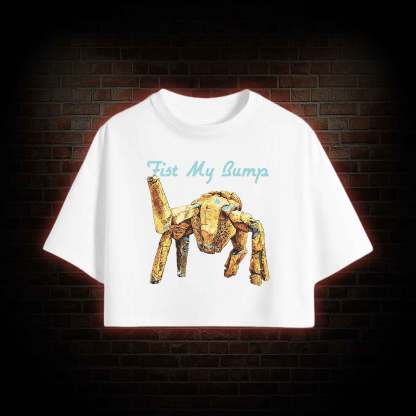 Fist My Bump Crop Top