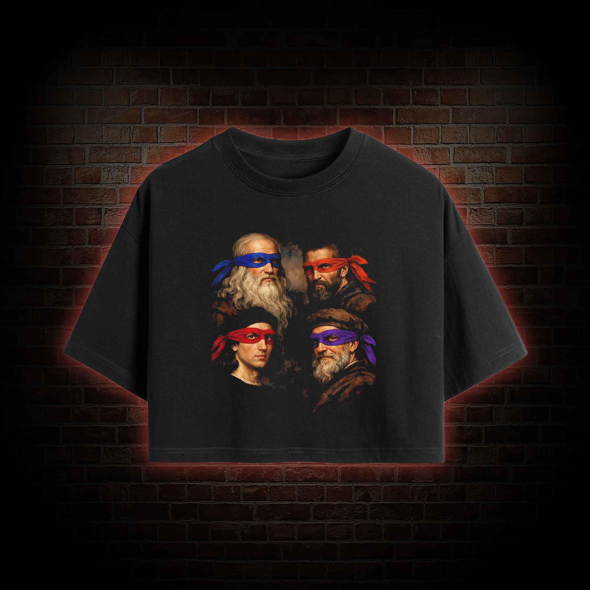 Masters of Art by day Crop Top