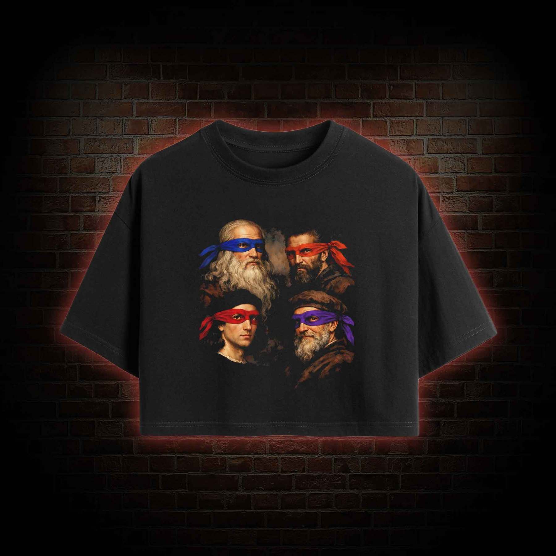 Masters of Art by day Crop Top