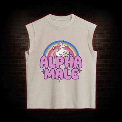 Alpha Male  Women's Washed Tank Top