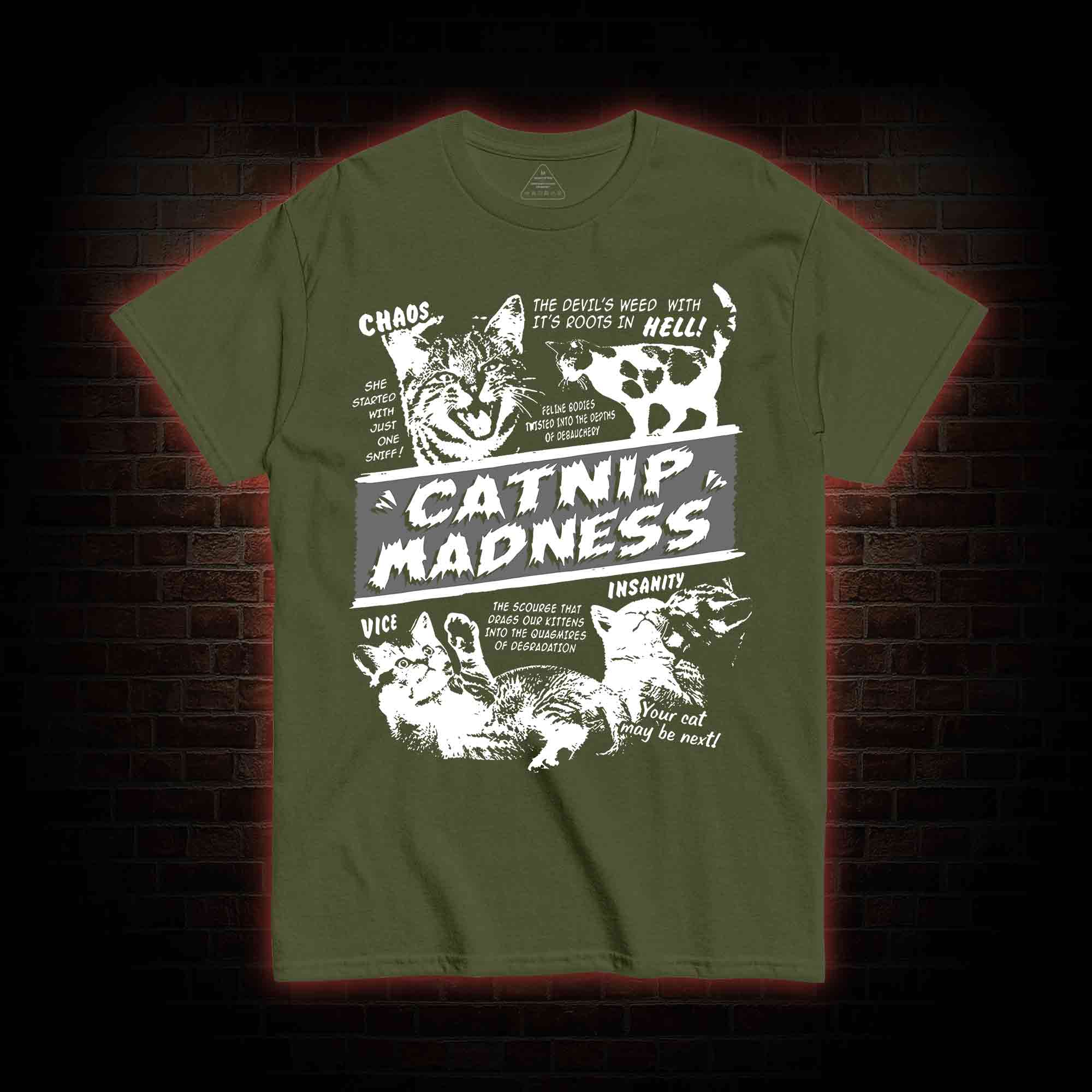 Catnip Madness T-shirt