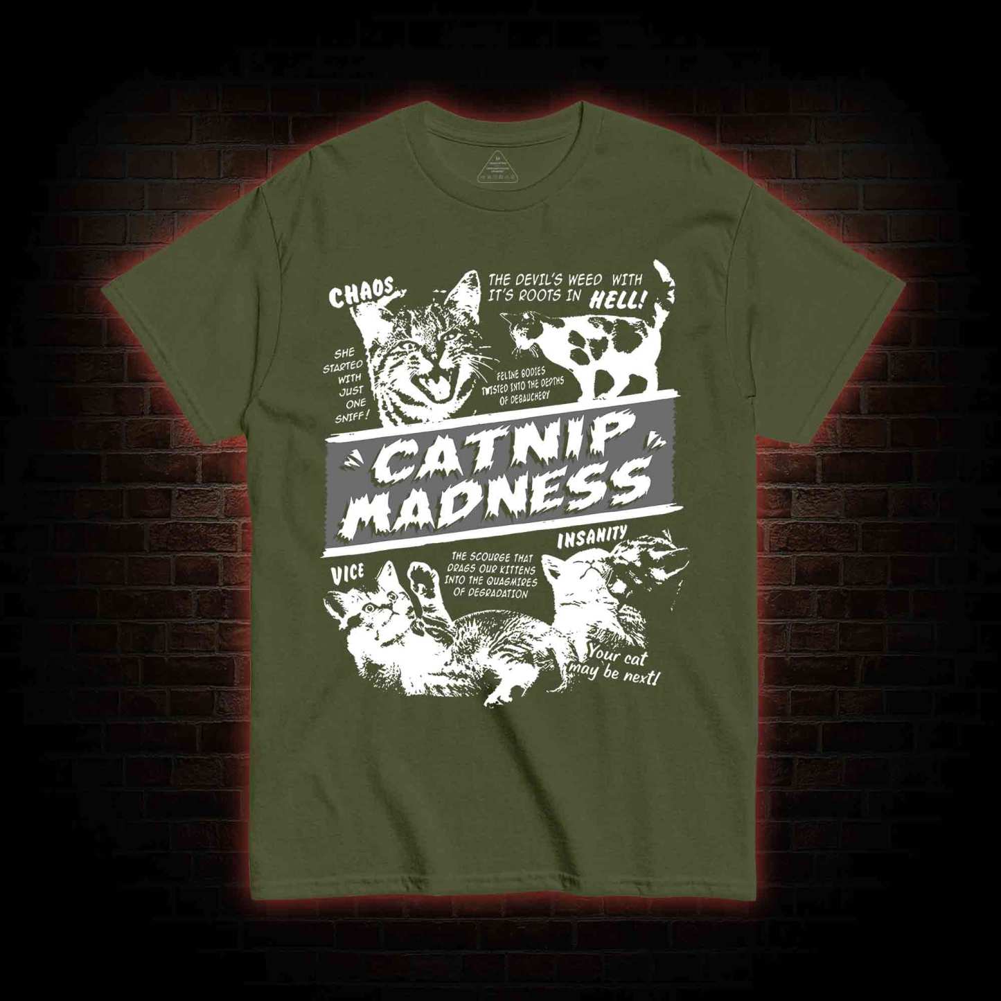Catnip Madness T-shirt