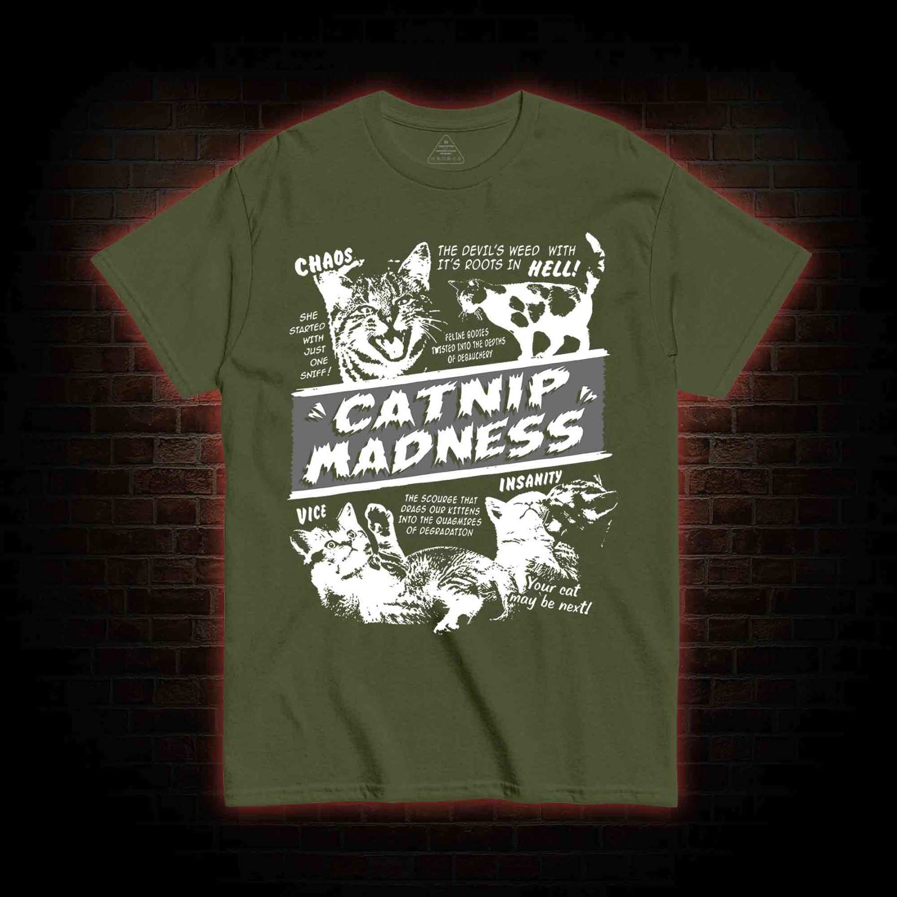 Catnip Madness T-shirt