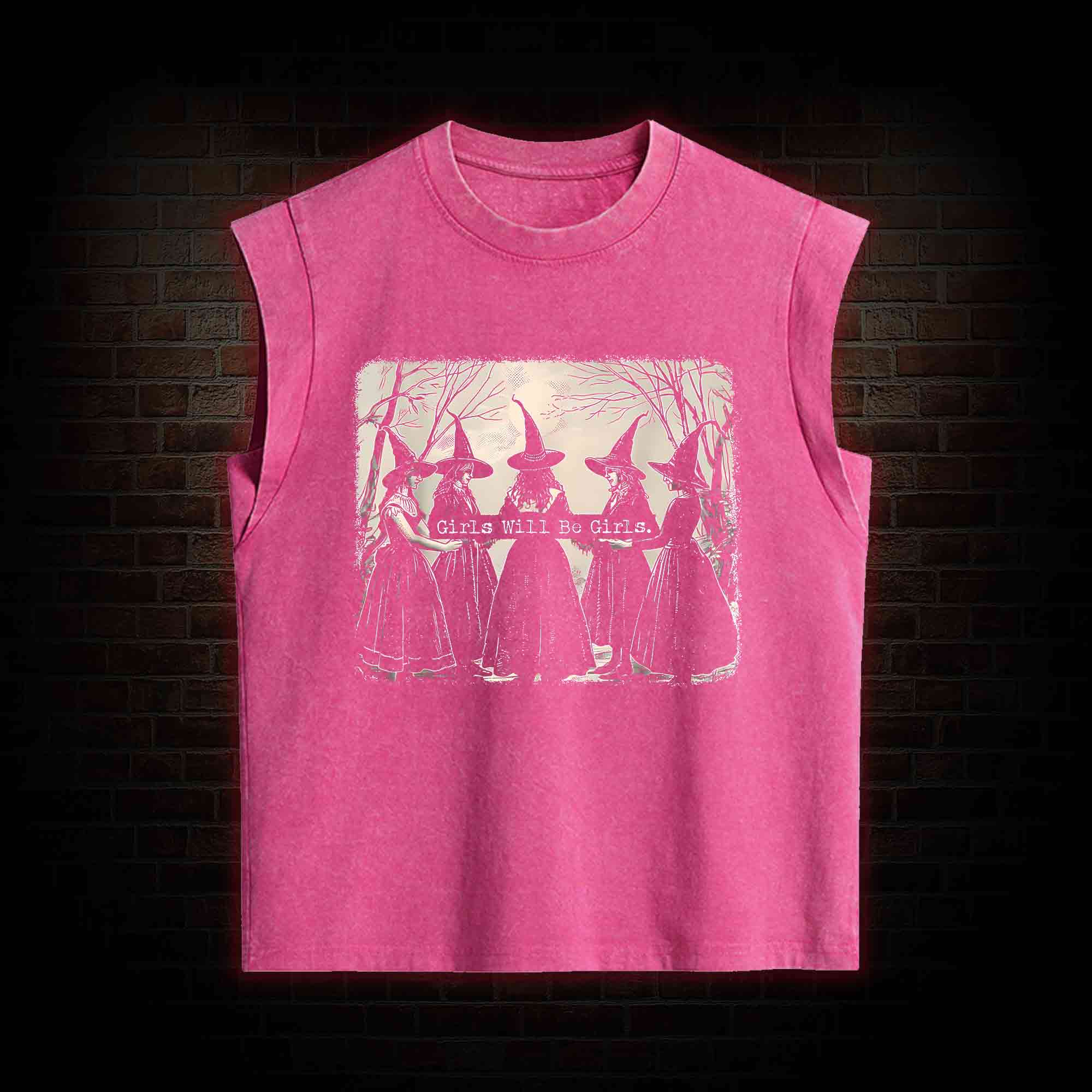 Girl Will be Girl Women's Washed Tank Top