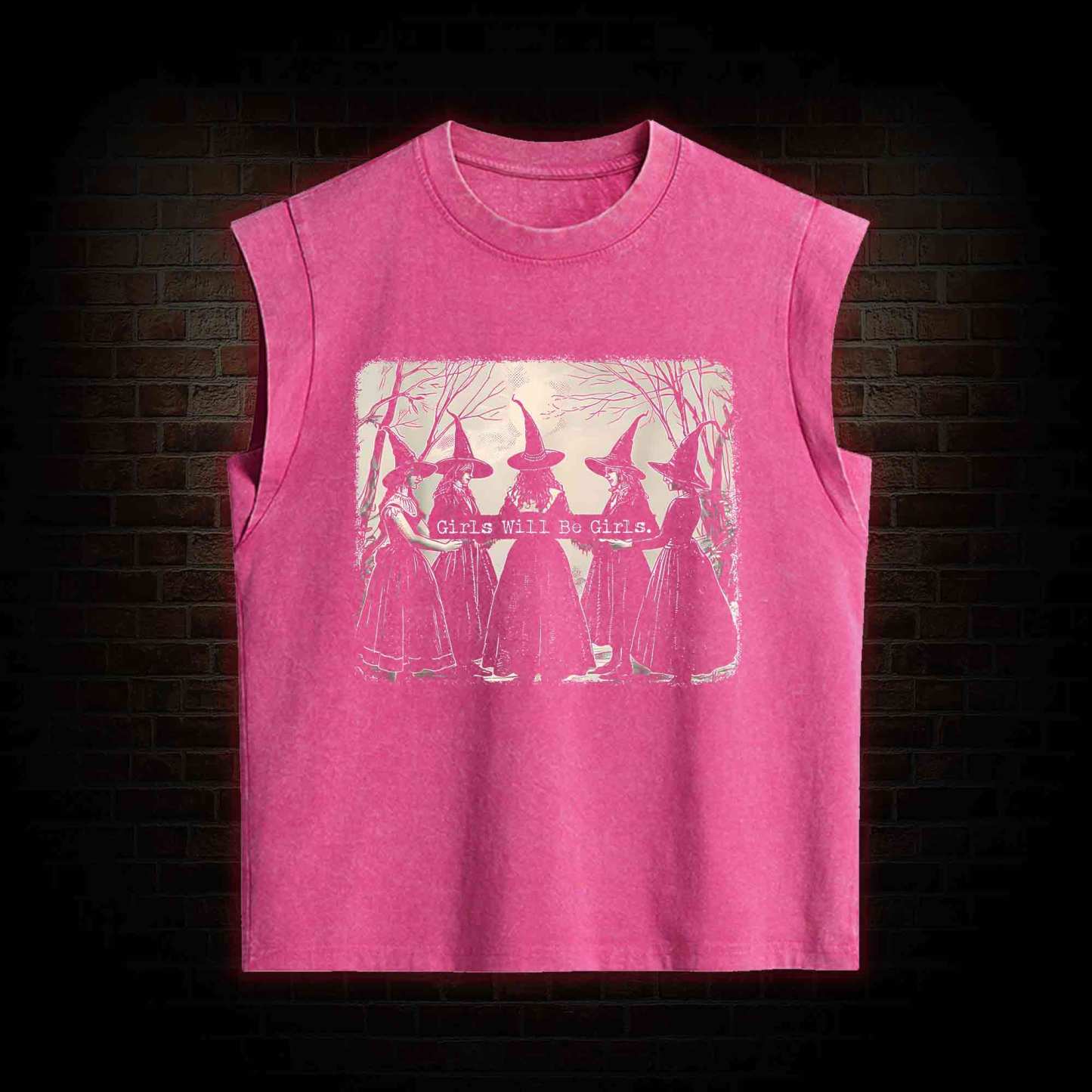 Girl Will be Girl Women's Washed Tank Top