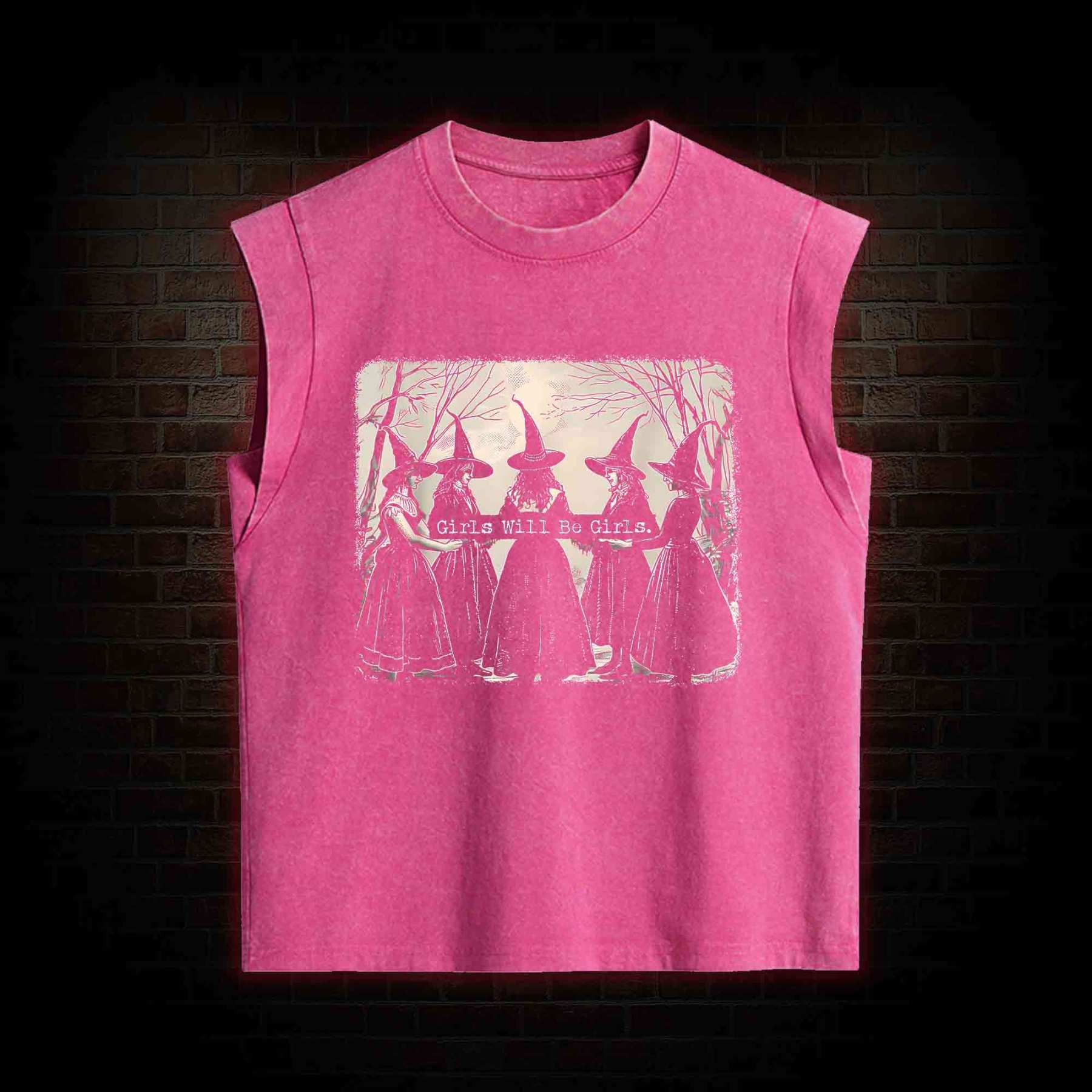 Girl Will be Girl Women's Washed Tank Top