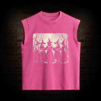 Girl Will be Girl Women's Washed Tank Top