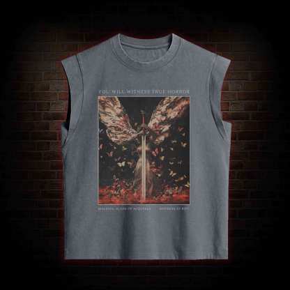 Goddess of Rot Slim Fit Women's Washed Tank Top