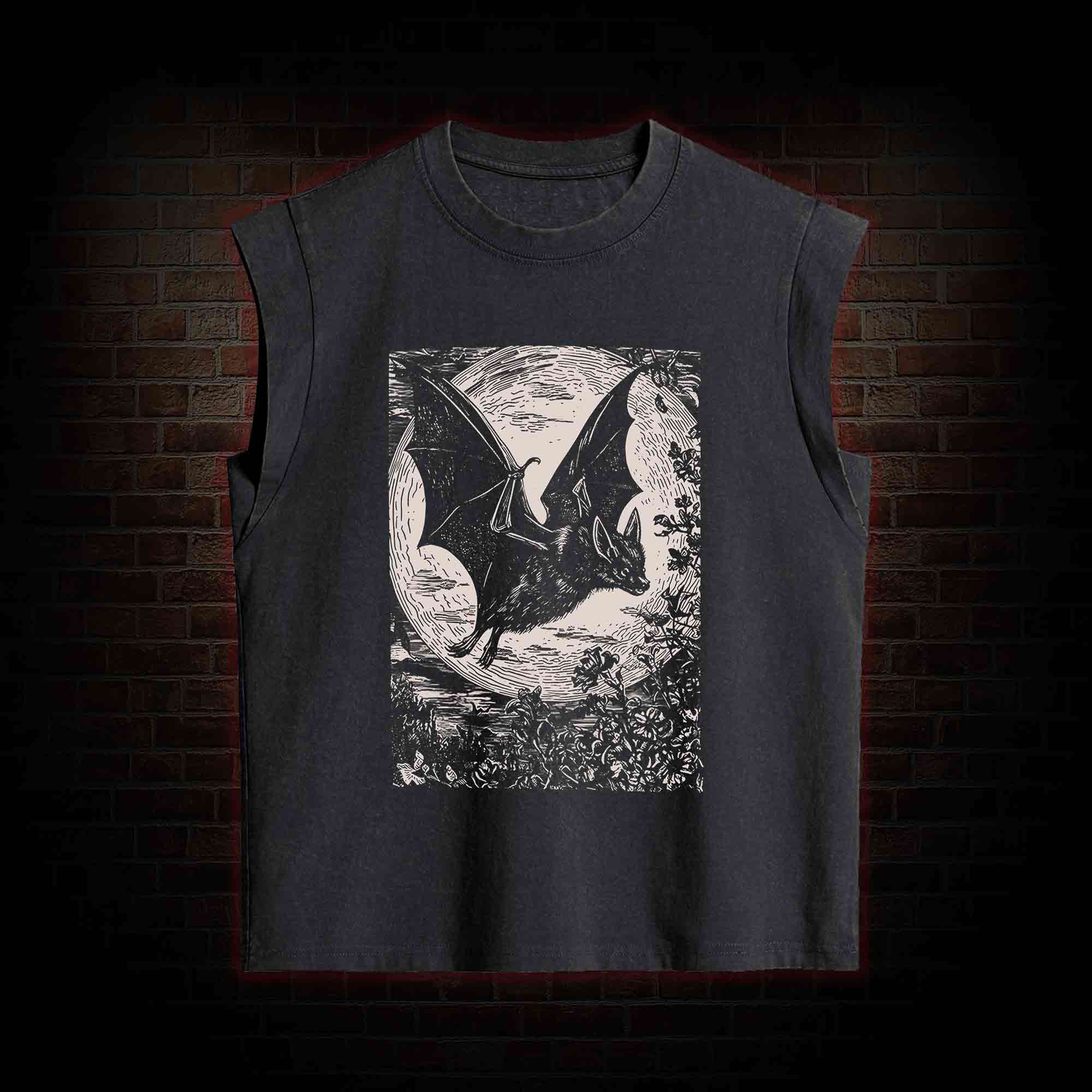 Medieval Bat Kid Women's Washed Tank Top