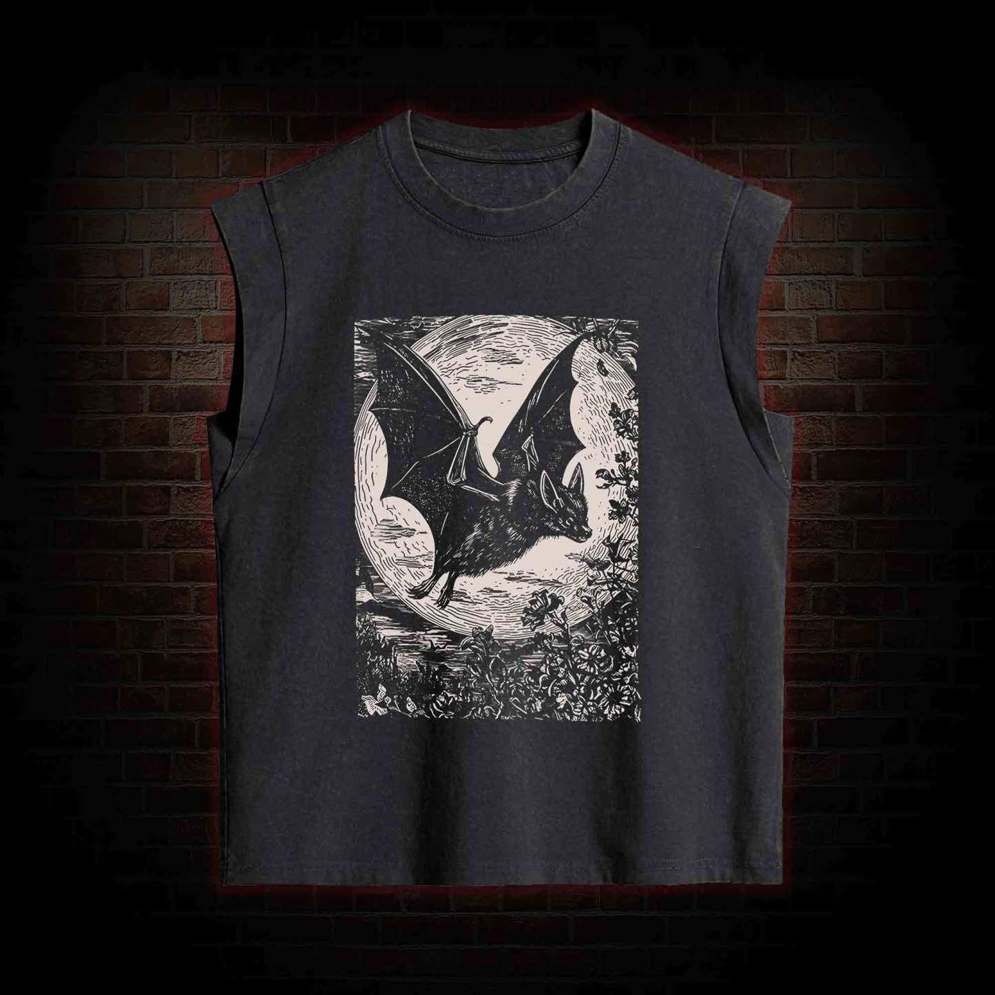 Medieval Bat Kid Women's Washed Tank Top