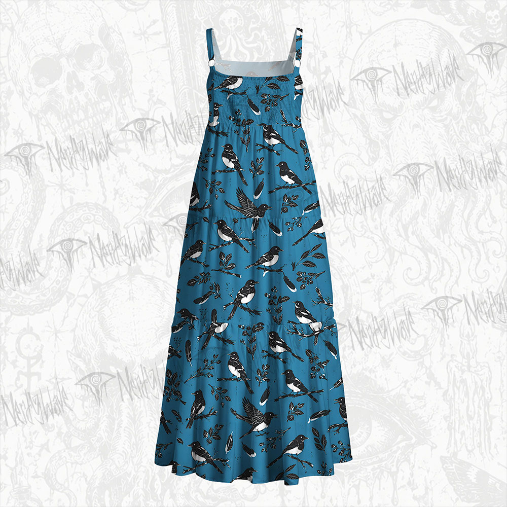 248Moth and Botanical Wide Straps Maxi Dress