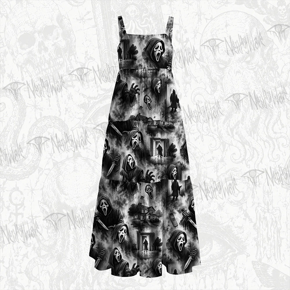 250Moth and Botanical Wide Straps Maxi Dress