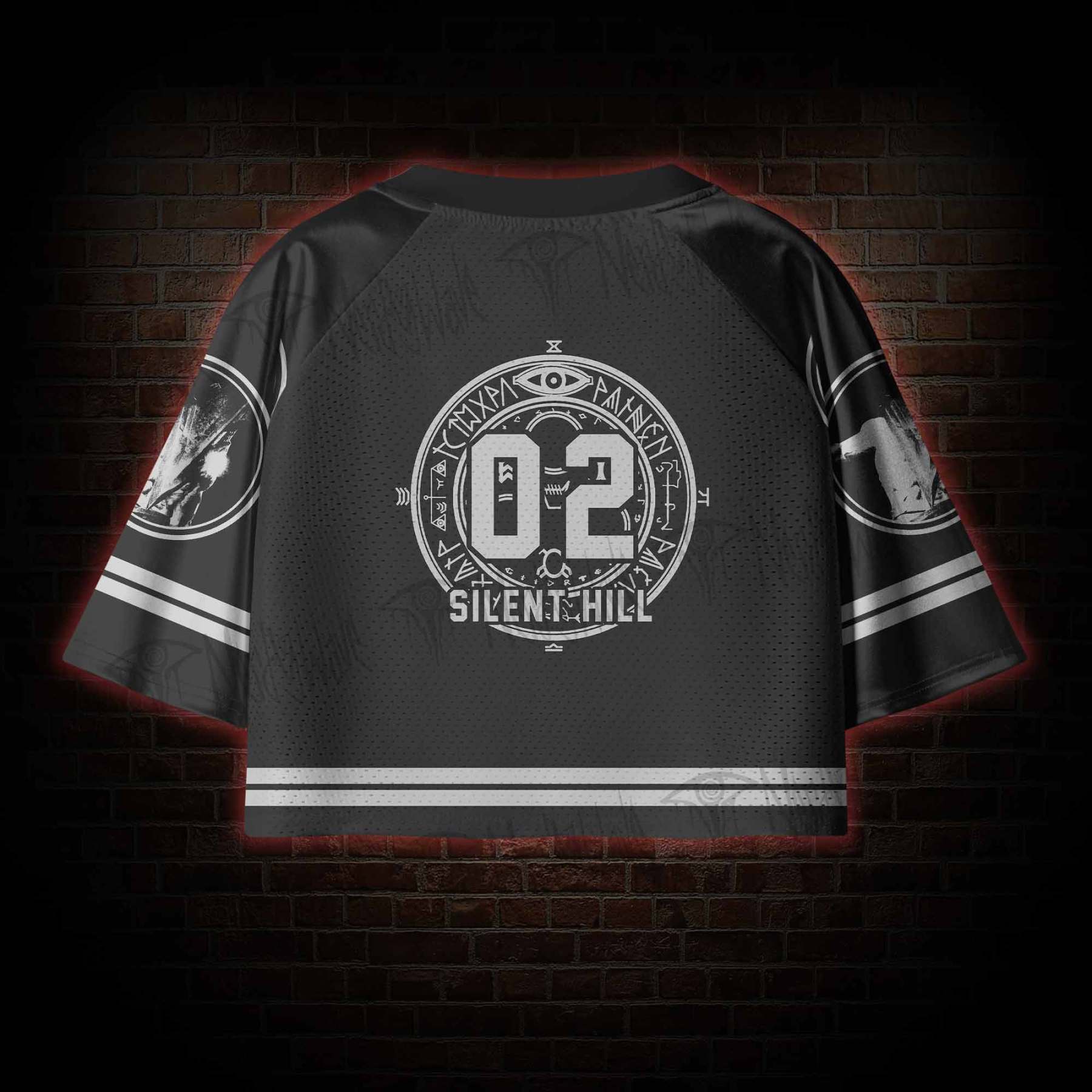 The Silent is Broken Jersey Women's Cropped Mesh Jersey