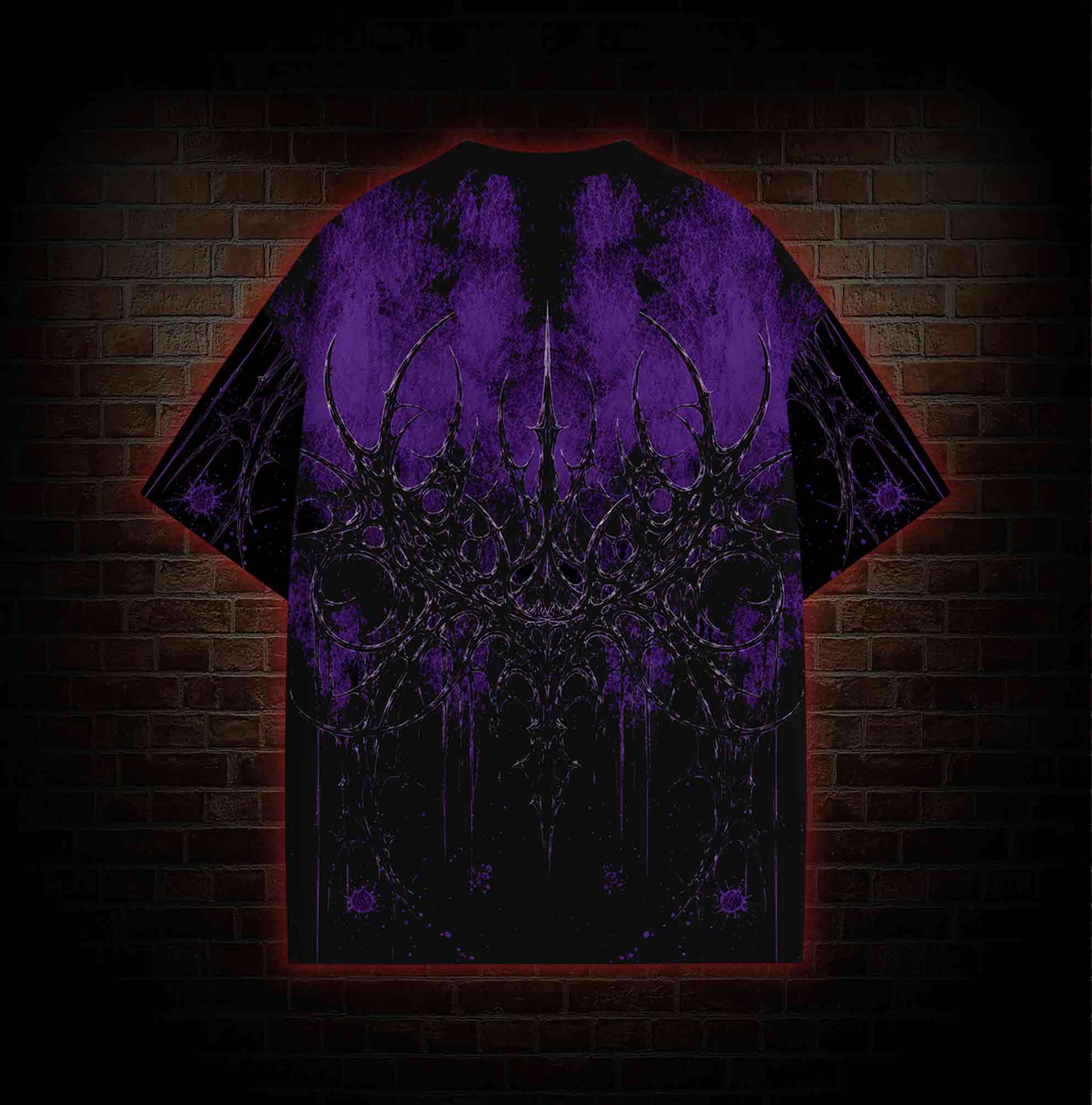 Purple Eye Graphic T-shirt