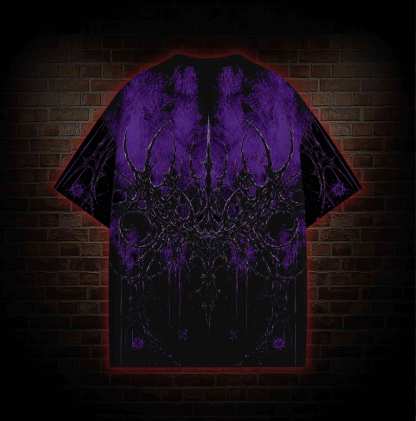 Purple Eye Graphic T-shirt