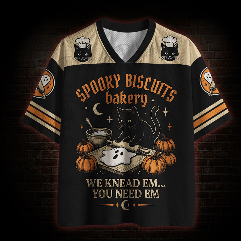 Spooky Biscuits Bakery Mesh Jersey