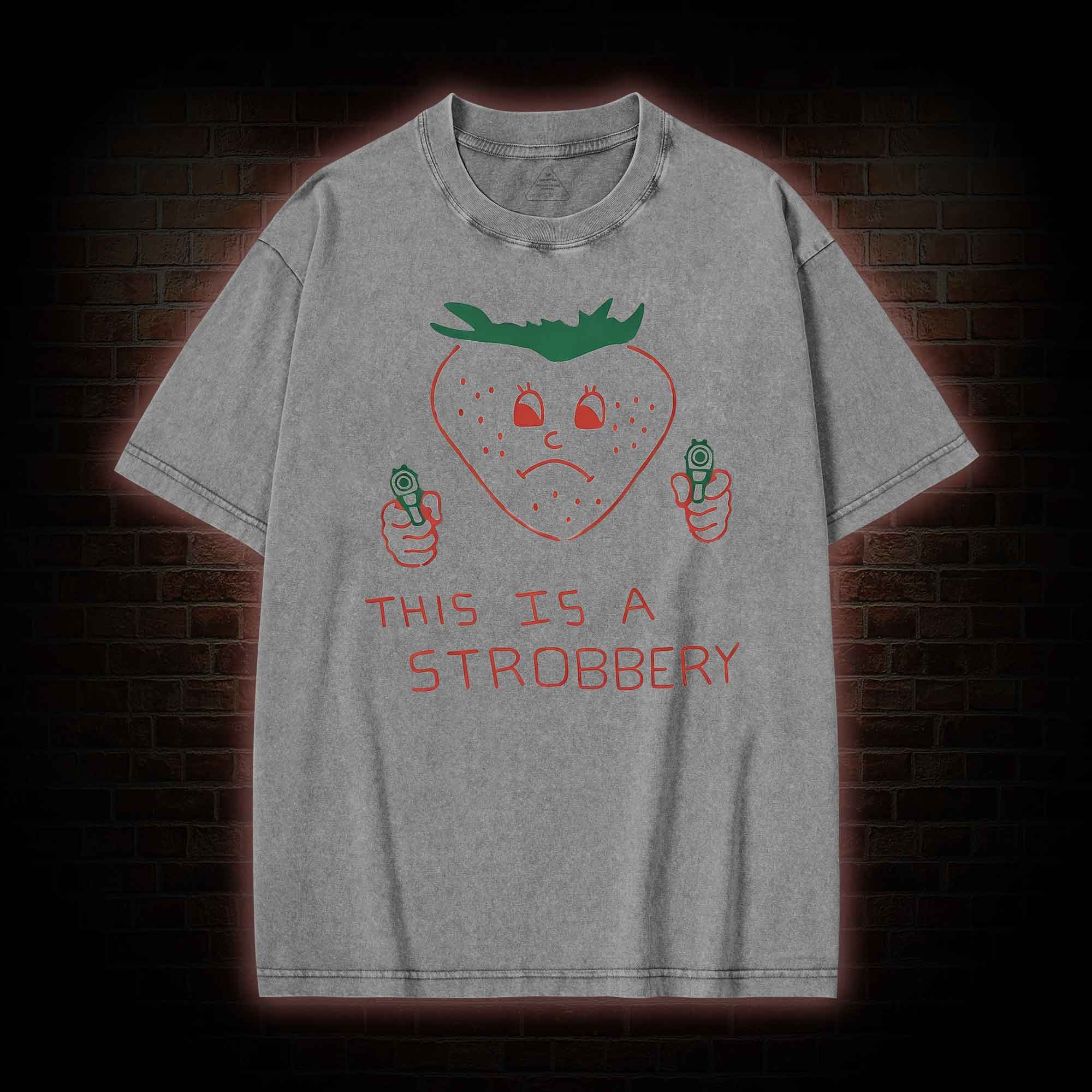 This is a Strobbery Washed T-shirt