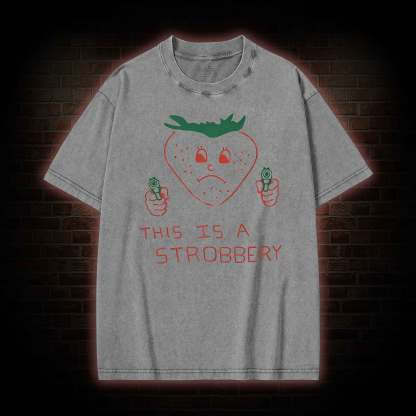 This is a Strobbery Washed T-shirt