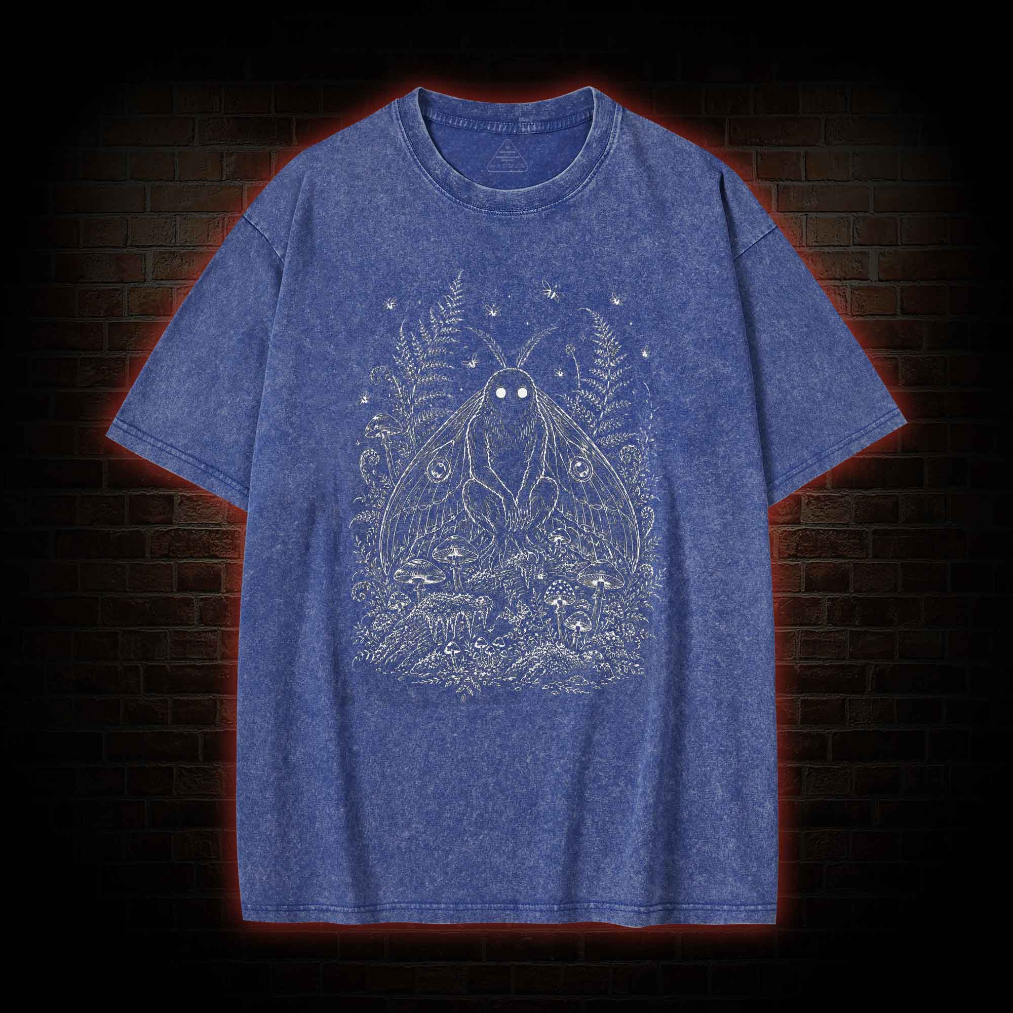 Mothman Folklore Washed T-shirt