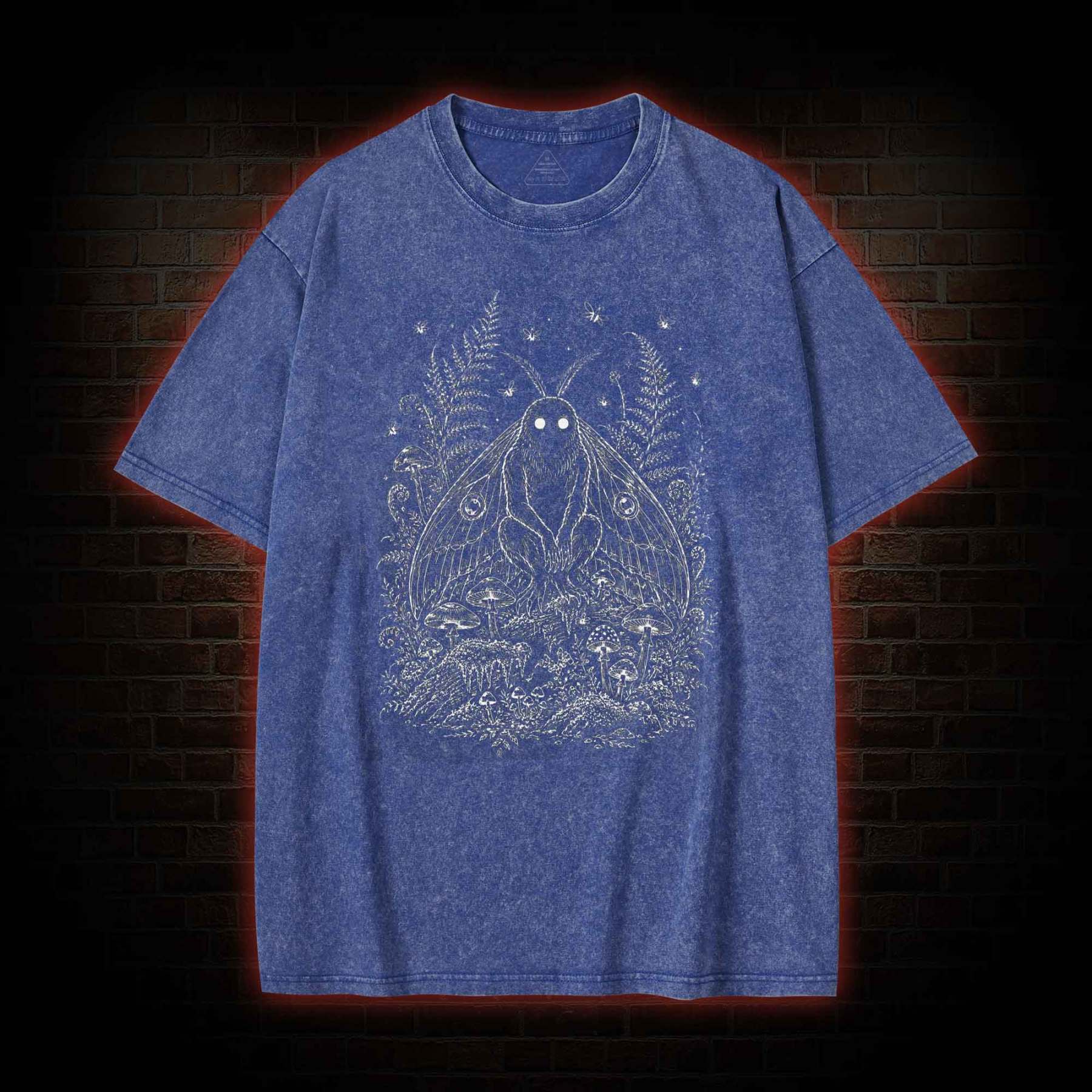 Mothman Folklore Washed T-shirt