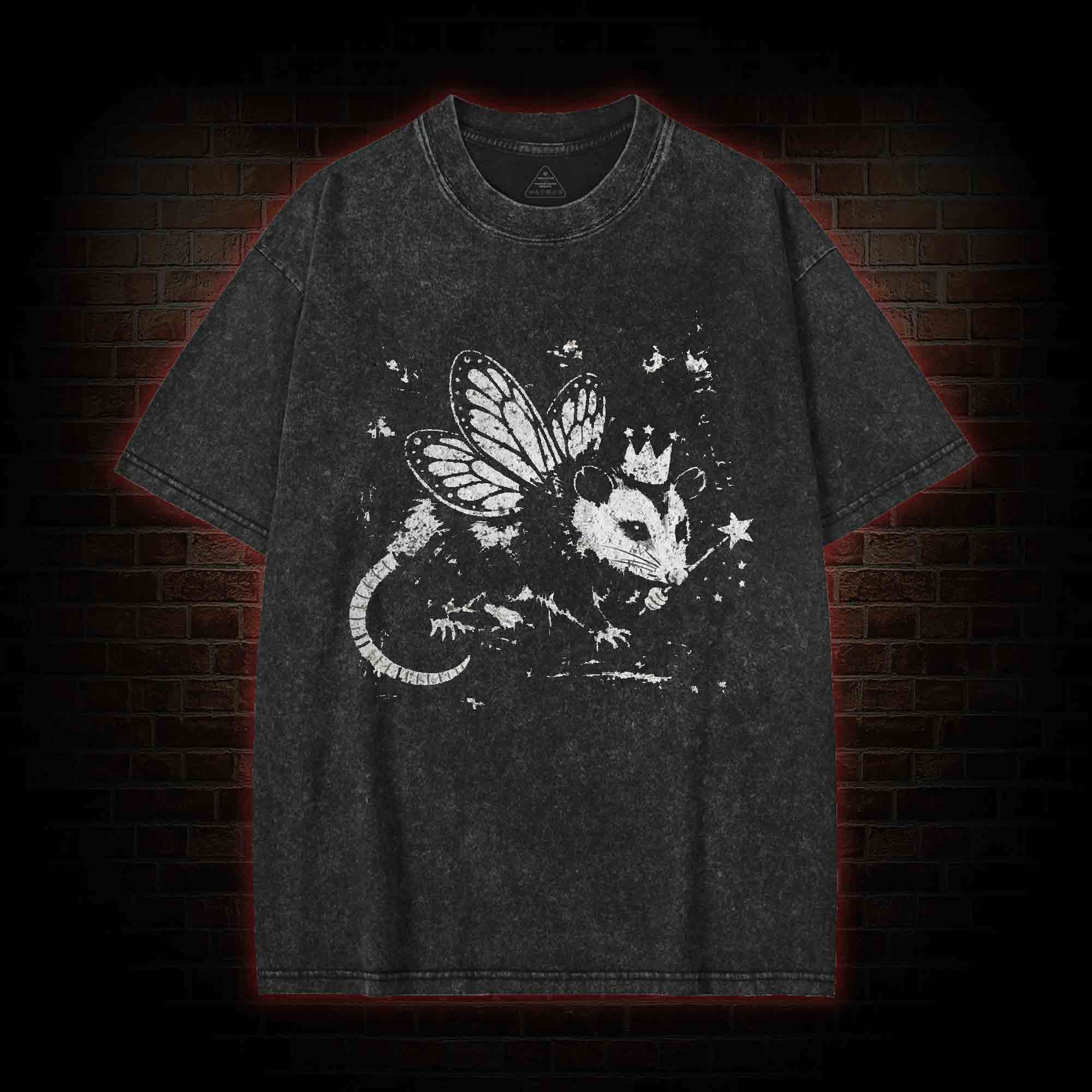 Your Fairy Godpossum Washed T-shirt