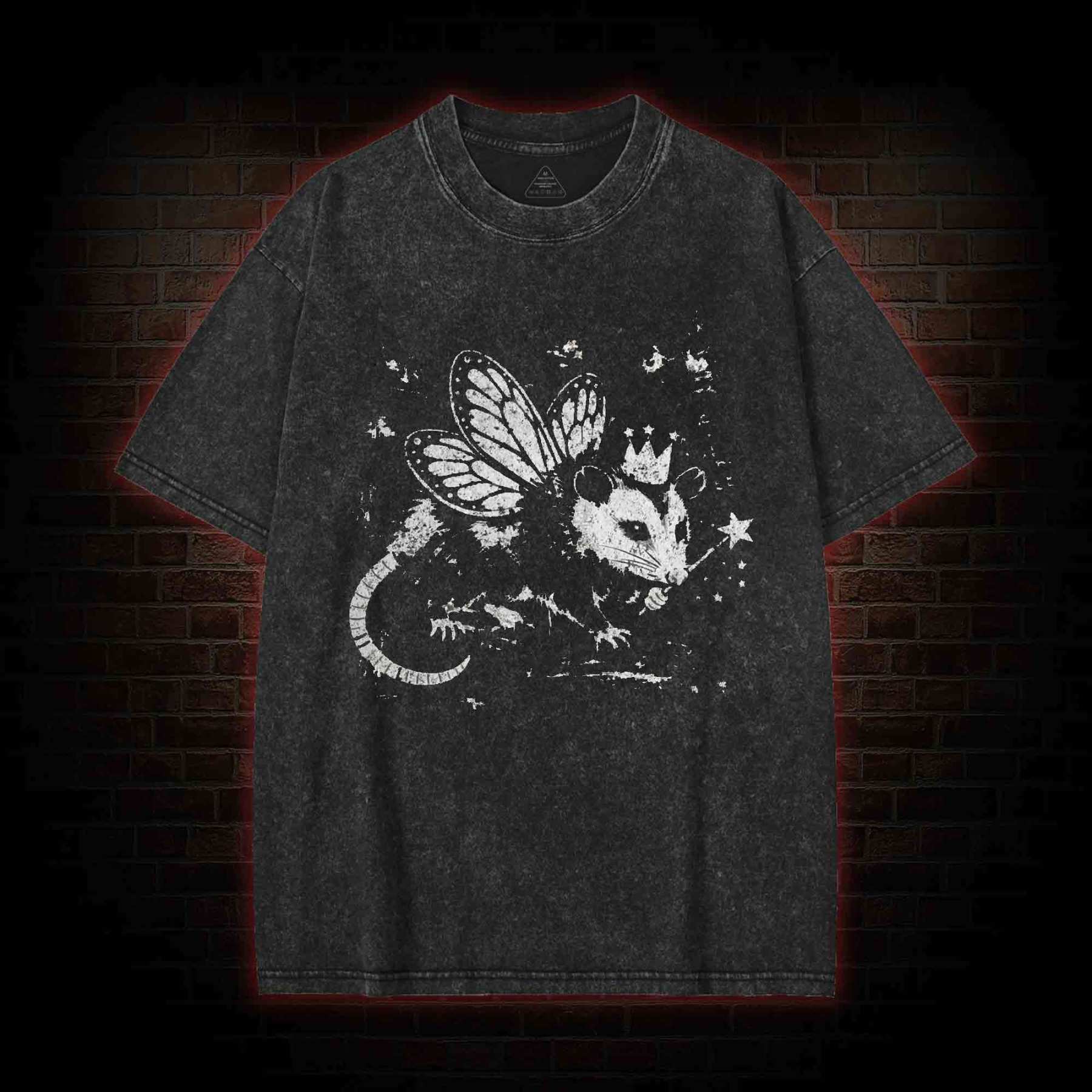 Your Fairy Godpossum Washed T-shirt