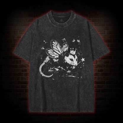 Your Fairy Godpossum Washed T-shirt