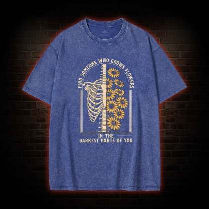 Find Someone Washed T-shirt
