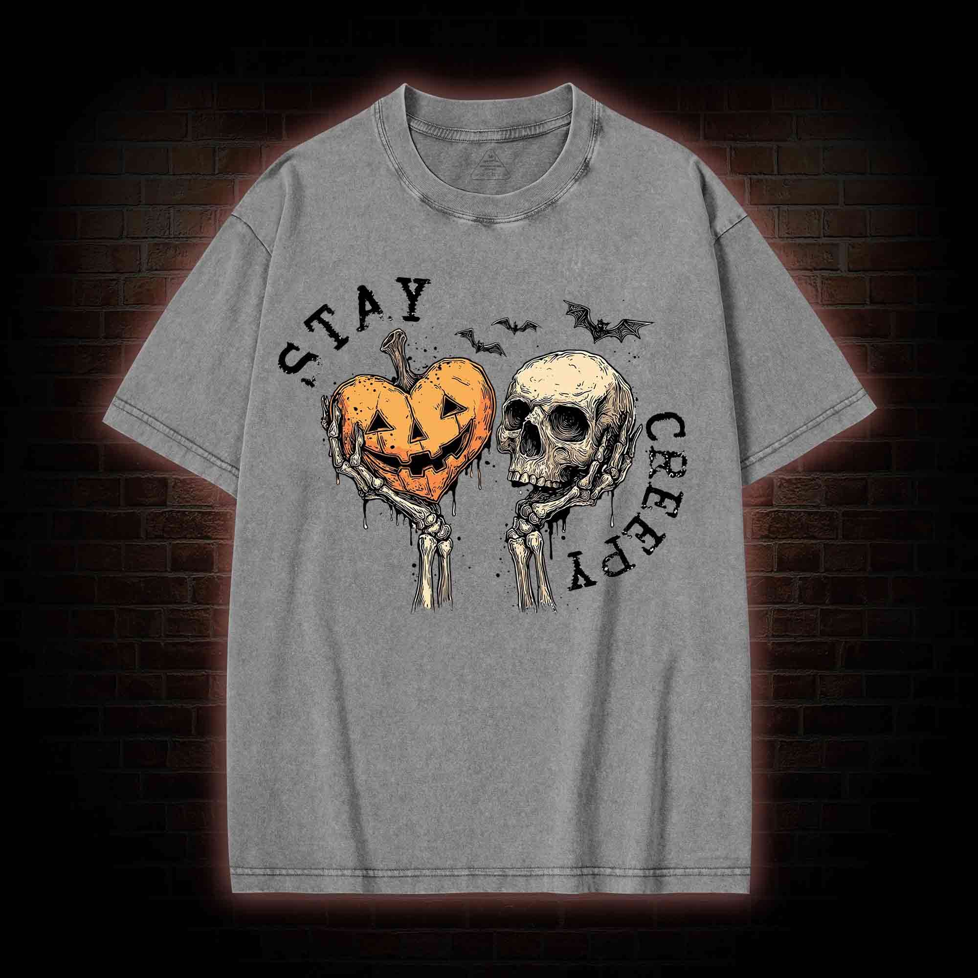 Stay Creepy Washed T-shirt
